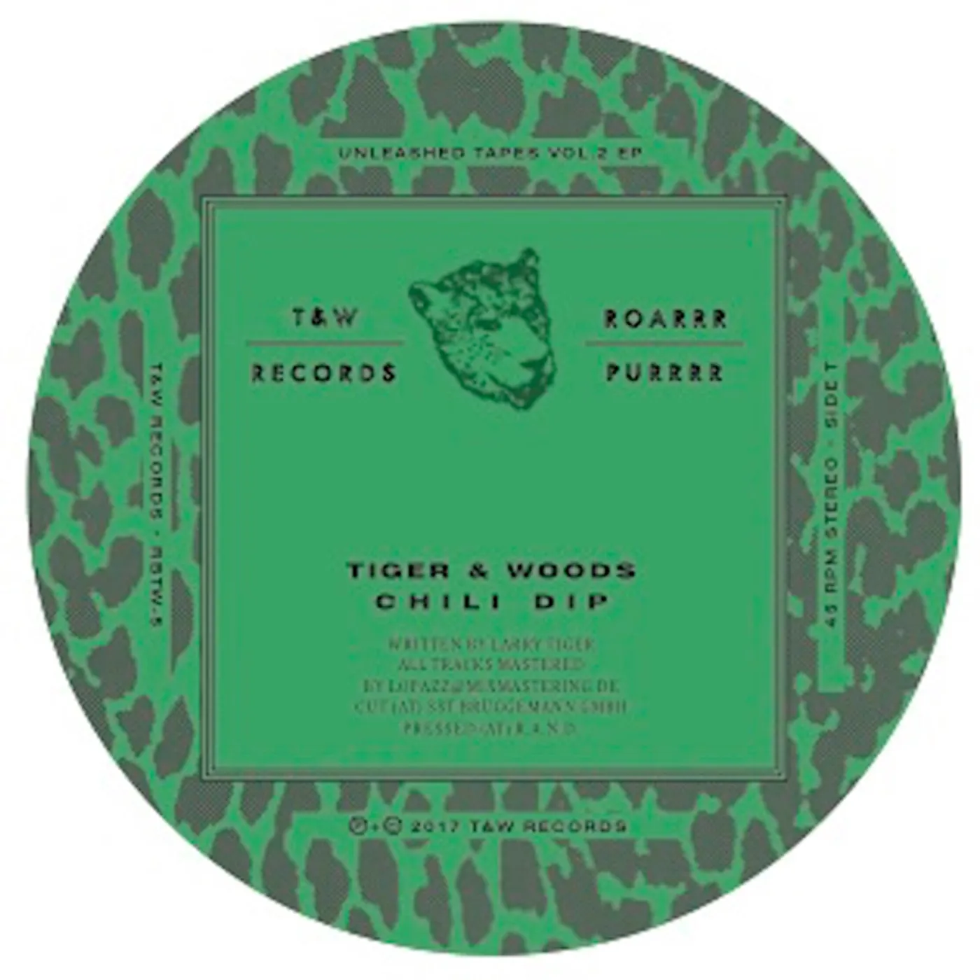 Tiger & Wood UNLEASHED TAPES 2 Vinyl Record