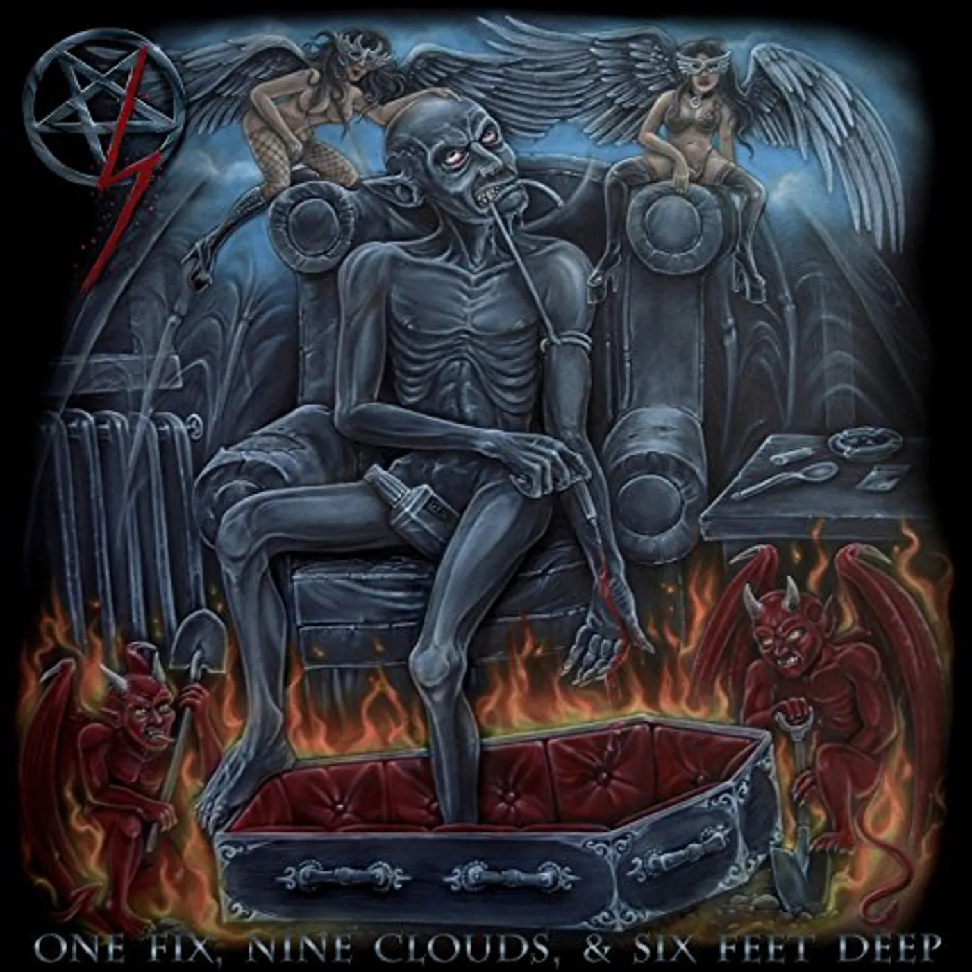 Strigampire ONE FIX NINE CLOUDS & SIX FEET DEEP CD