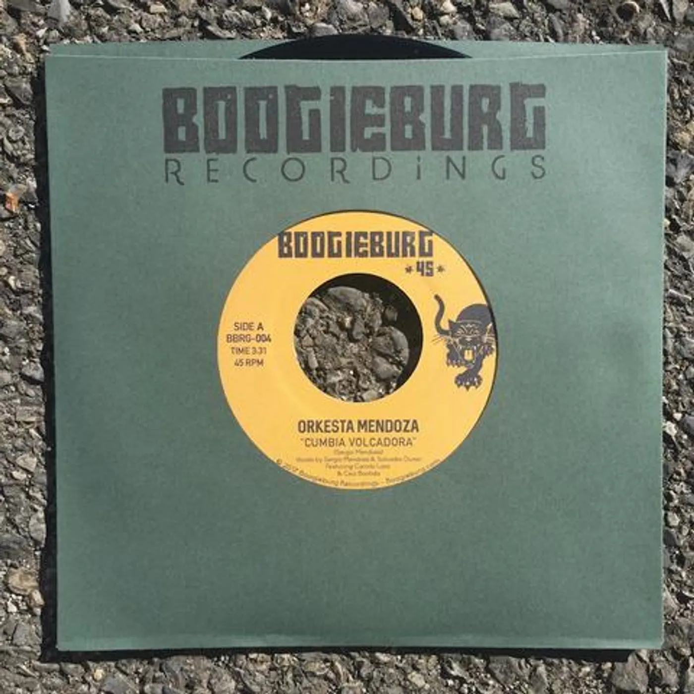 Orkesta Mendoza CUMBIA VOLCADORA / CARAMELOS Vinyl Record