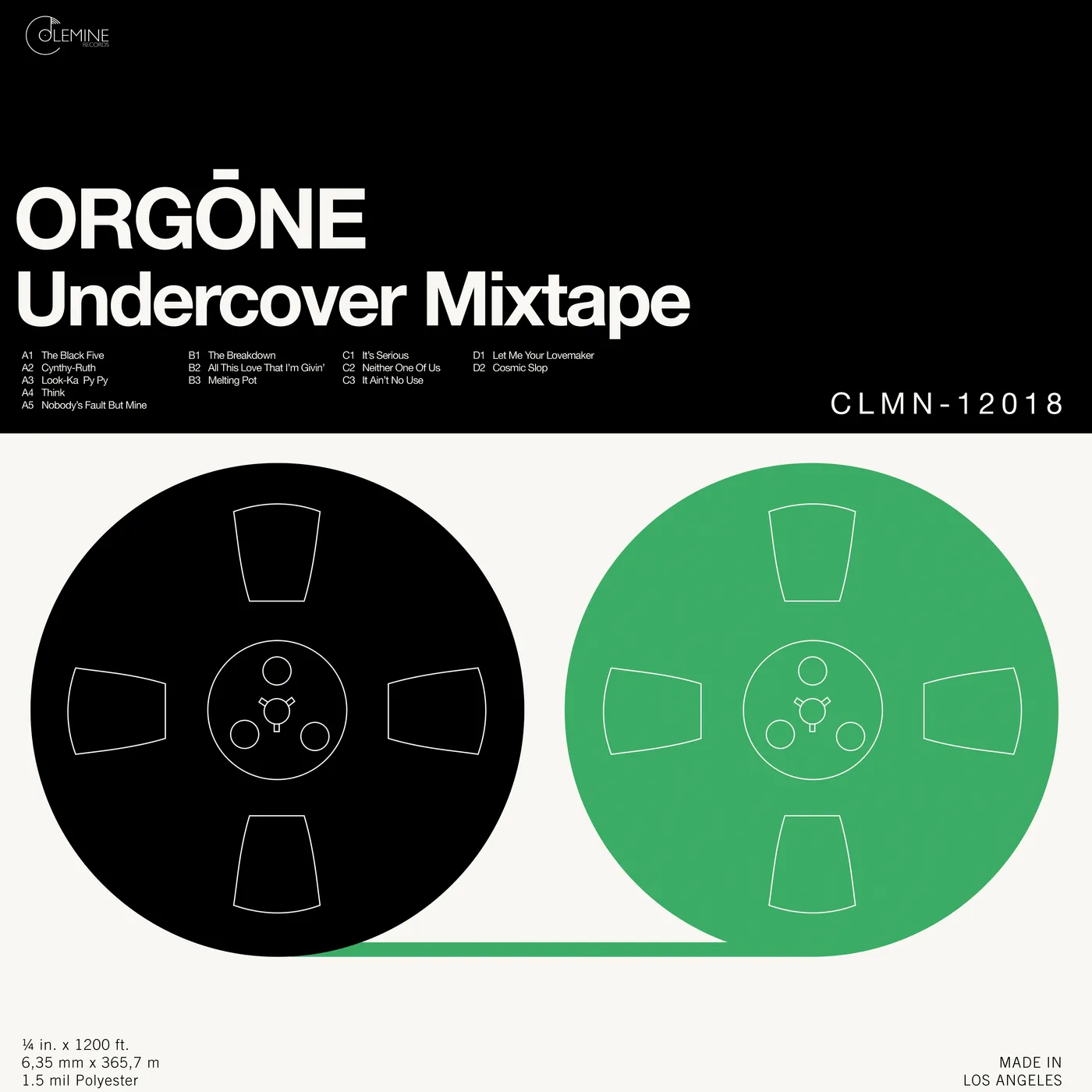 Orgone UNDERCOVER MIXTAPE CD