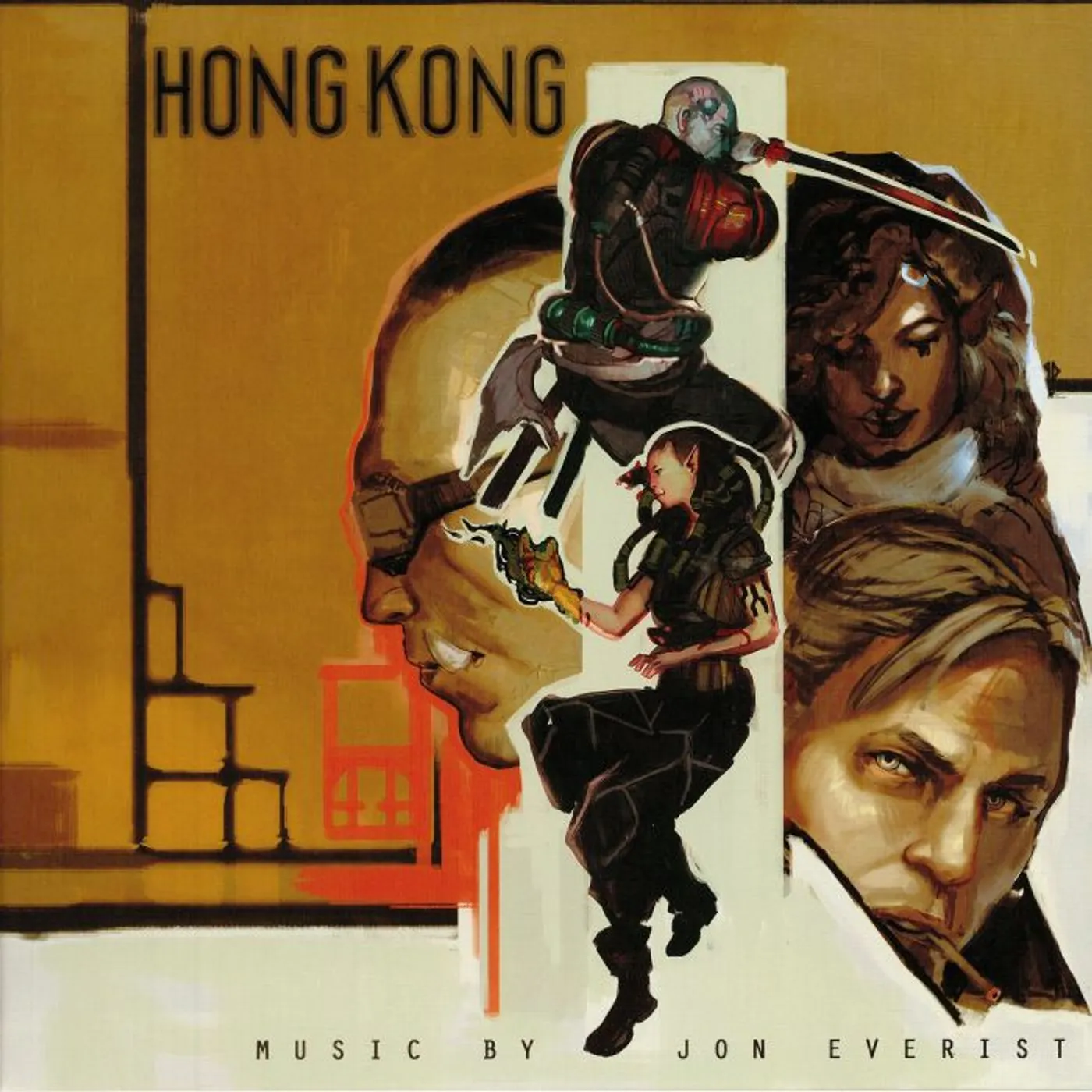 Jon Everist SHADOWRUN: HONG KONG Vinyl Record