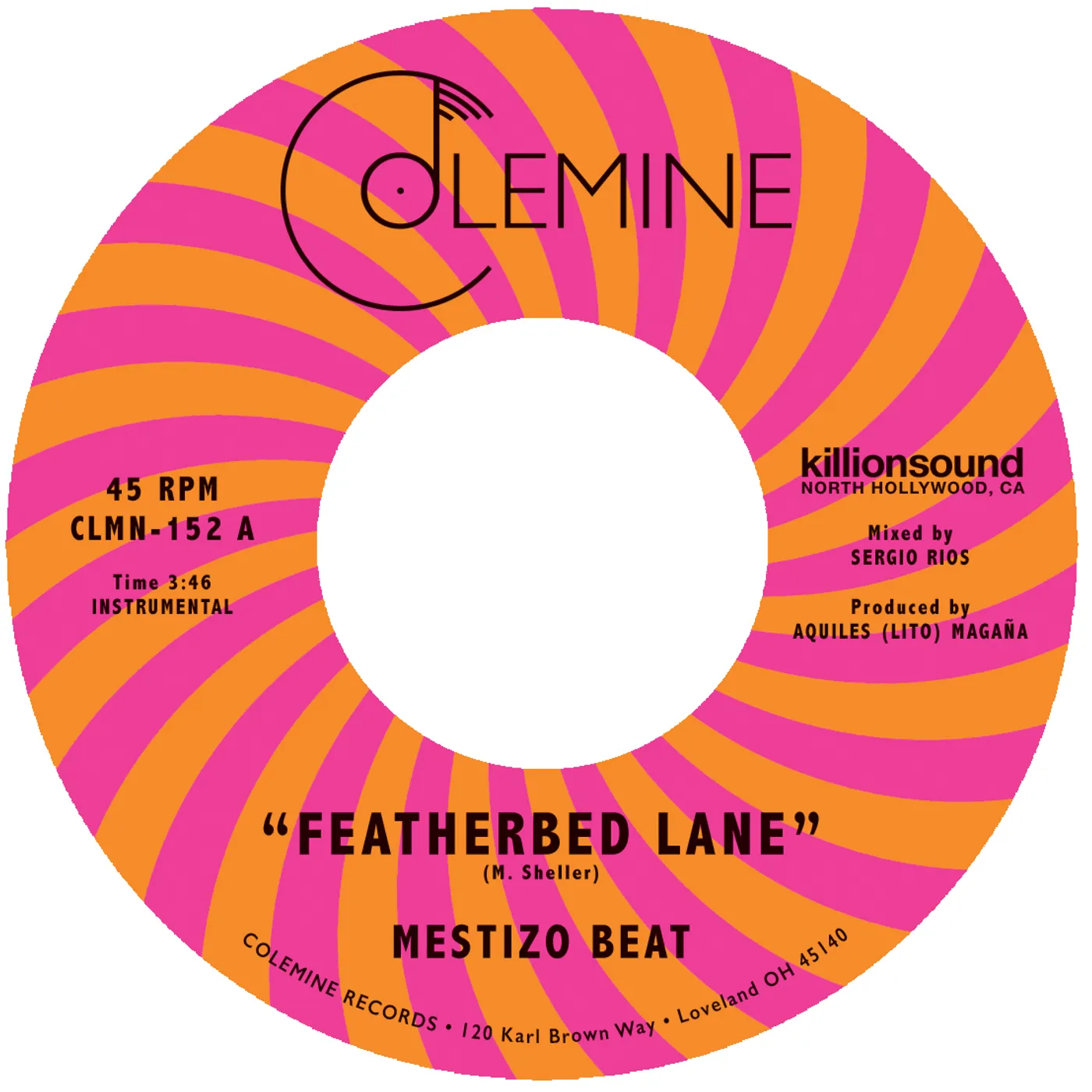Mestizo Beat Featherbed Lane / Handcuffed To The Shovel Vinyl Record