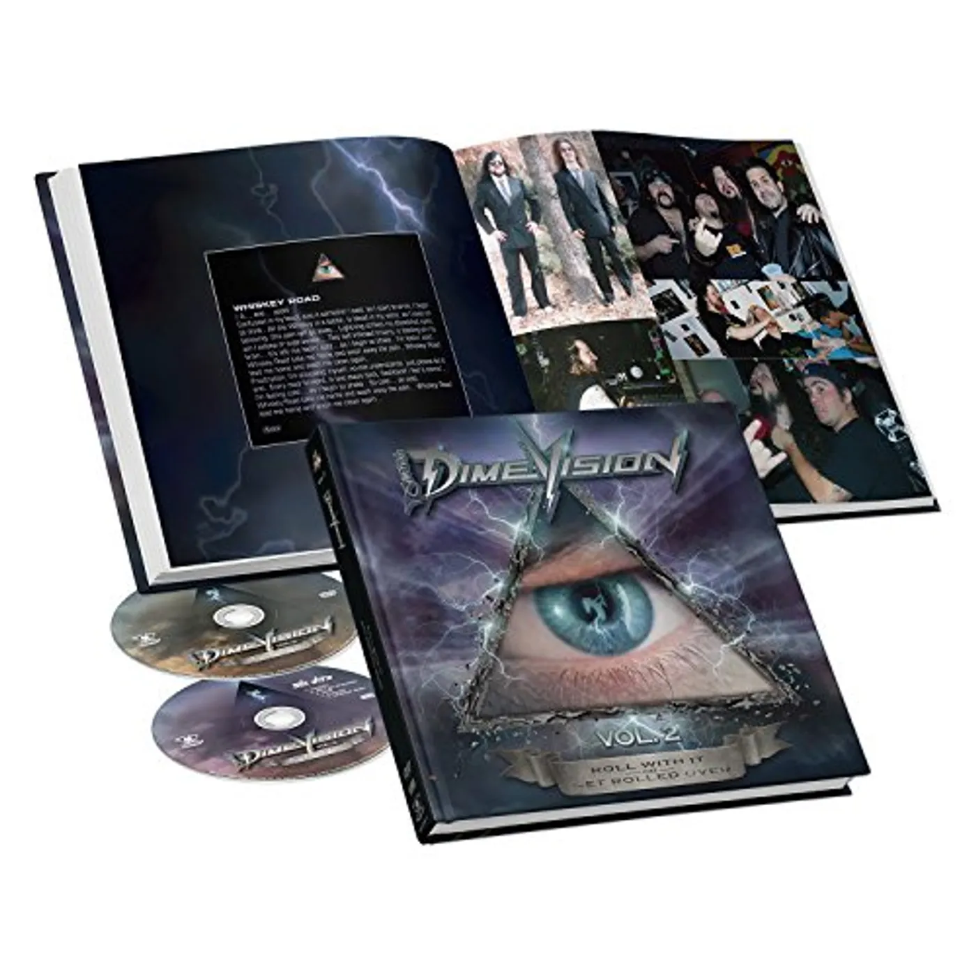 Dimebag Darrell DIMEVISION VOL 2: ROLL WITH IT OR GET ROLLED OVER CD