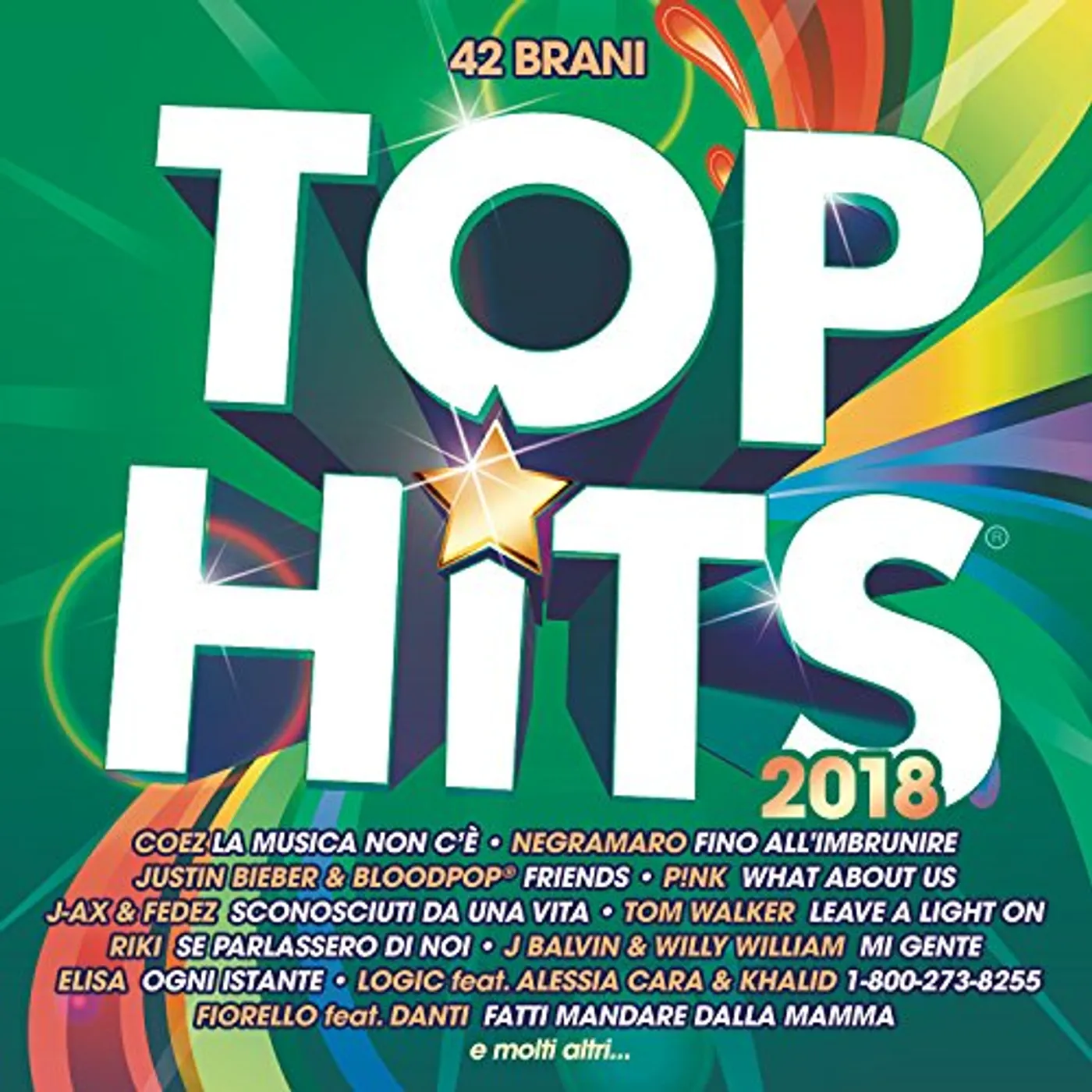 Various Artists  TOP HITS 2018 CD