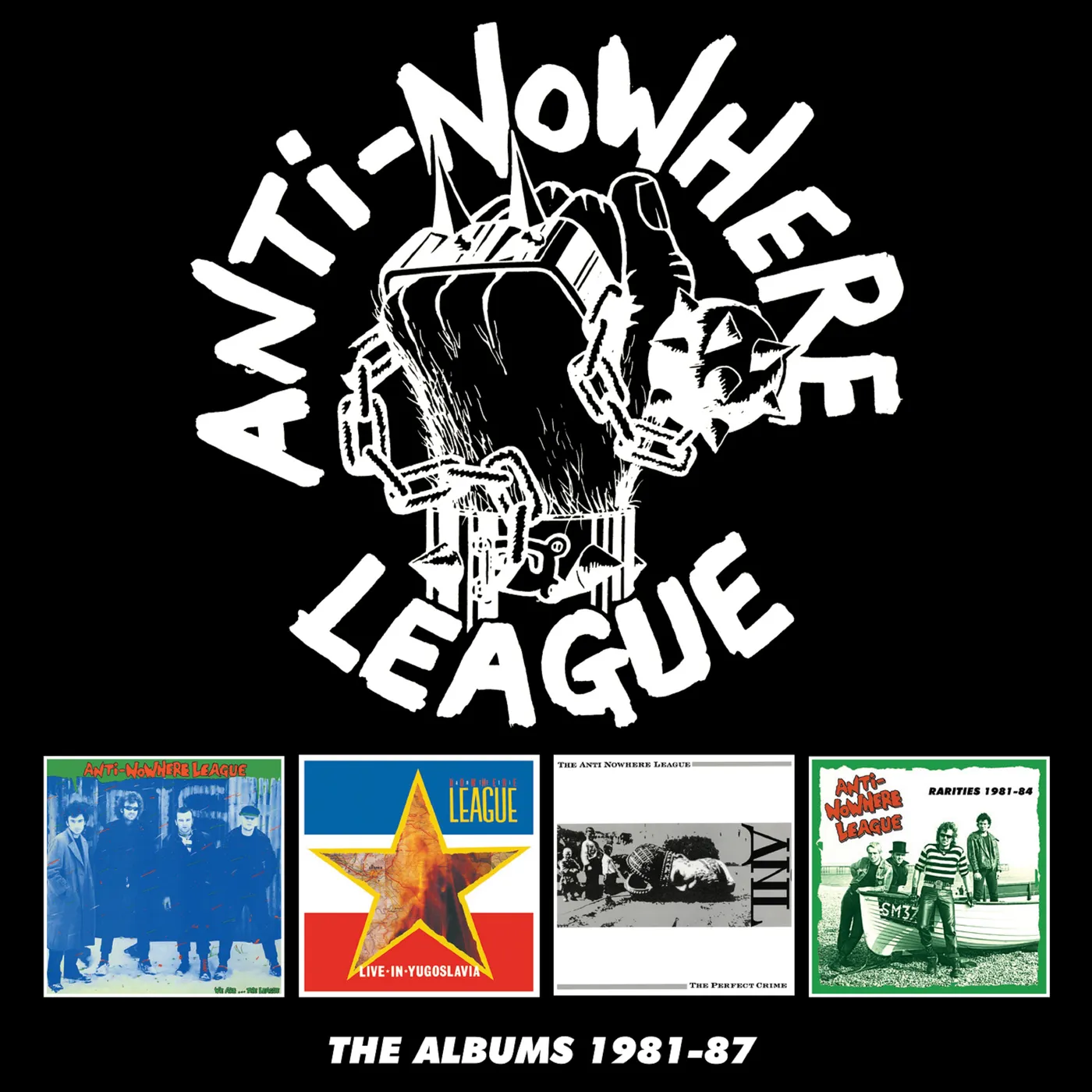 Anti-Nowhere League ALBUMS 1981-1987 CD
