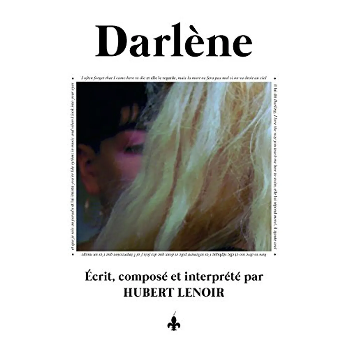 Hubert Lenoir DARLENE CD