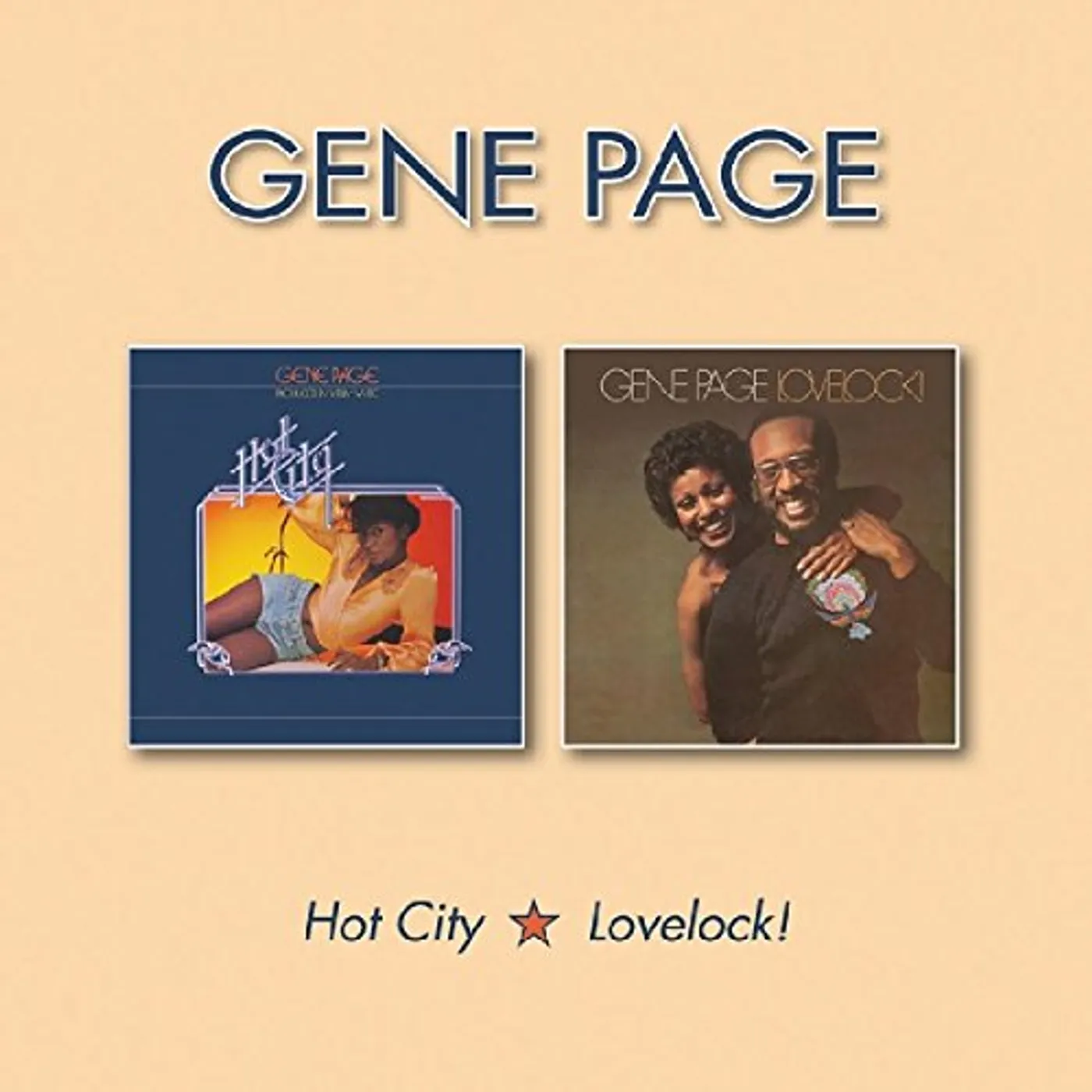 Gene Page HOT CITY / LOVELOCK CD