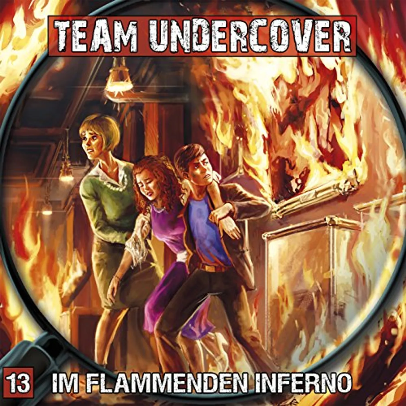 TEAM UNDERCOVER 13: IM FLAMMENDEN INFERNO CD