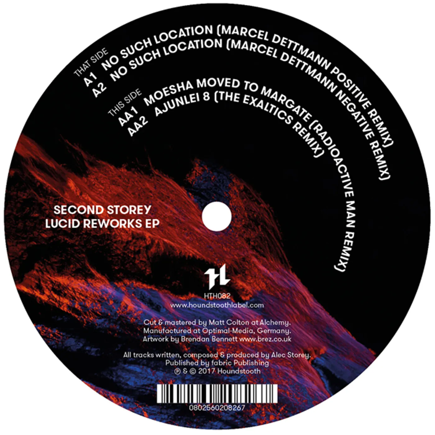 Second Storey LUCID REWORKS Vinyl Record
