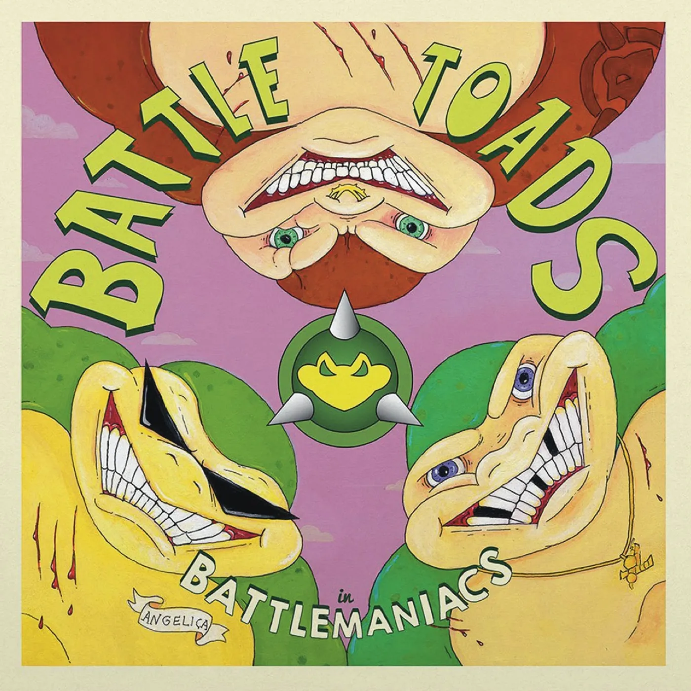 David Wise BATTLETOADS IN BATTLEMANIACS / Original Soundtrack - Colored Vinyl Record