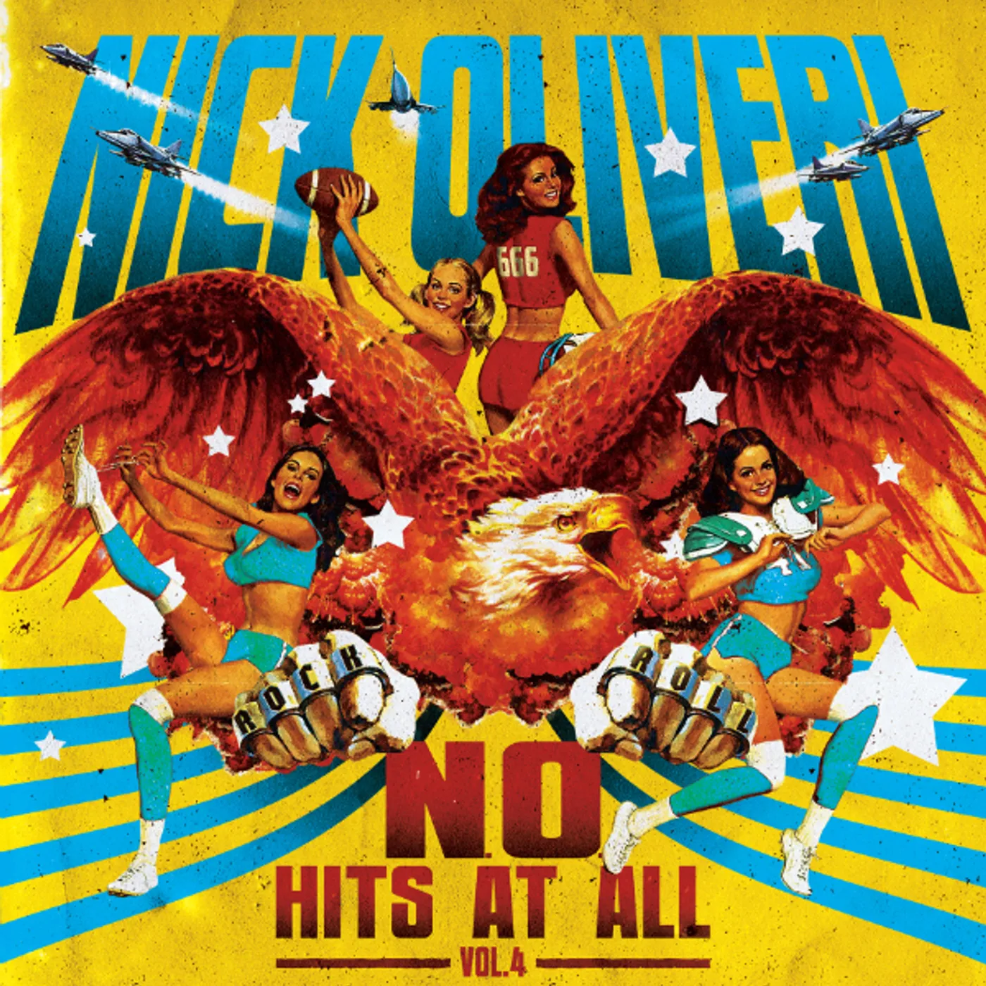 Nick Oliveri N.O. HITS AT ALL 4 Vinyl Record
