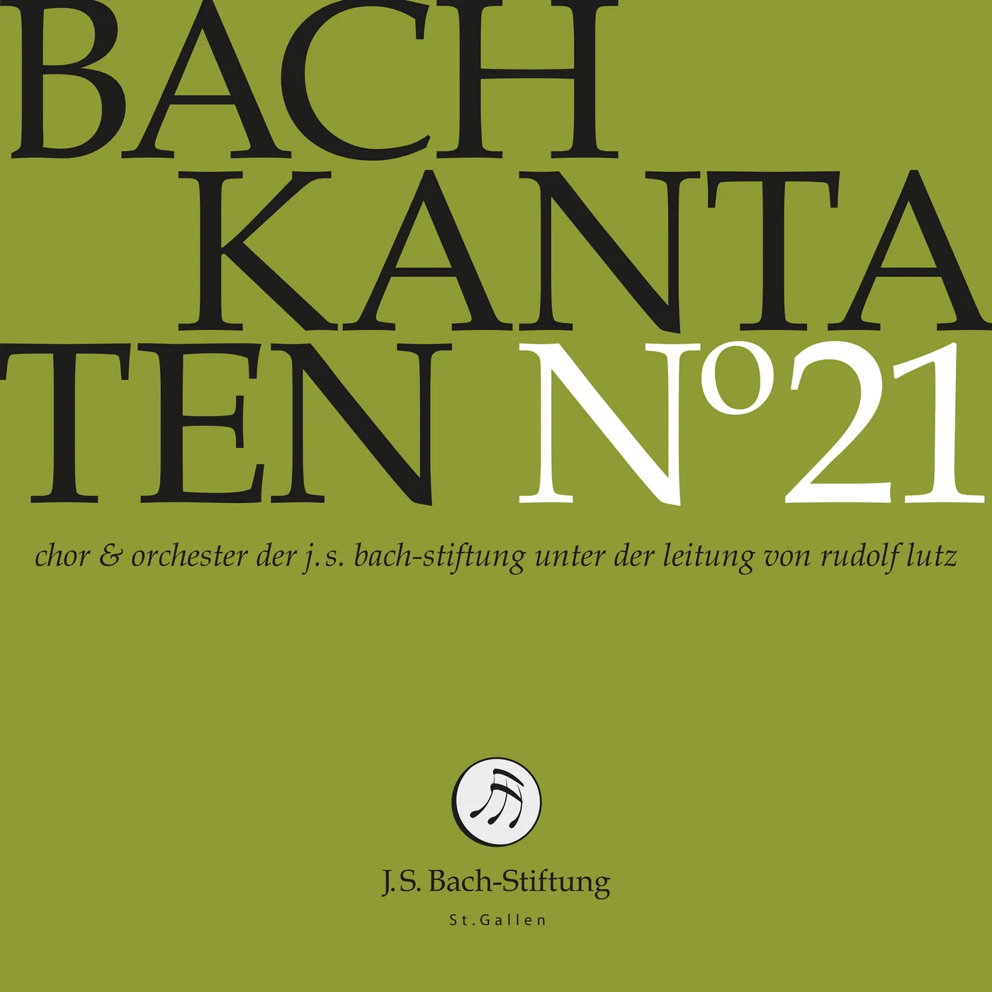 Johann Sebastian Bach KANTATEN 21 CD