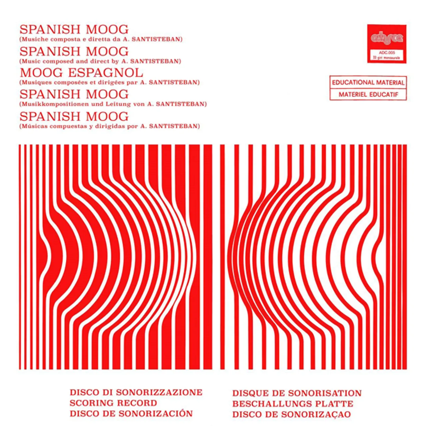 Alfonso Santisteban SPANISH MOOG Vinyl Record