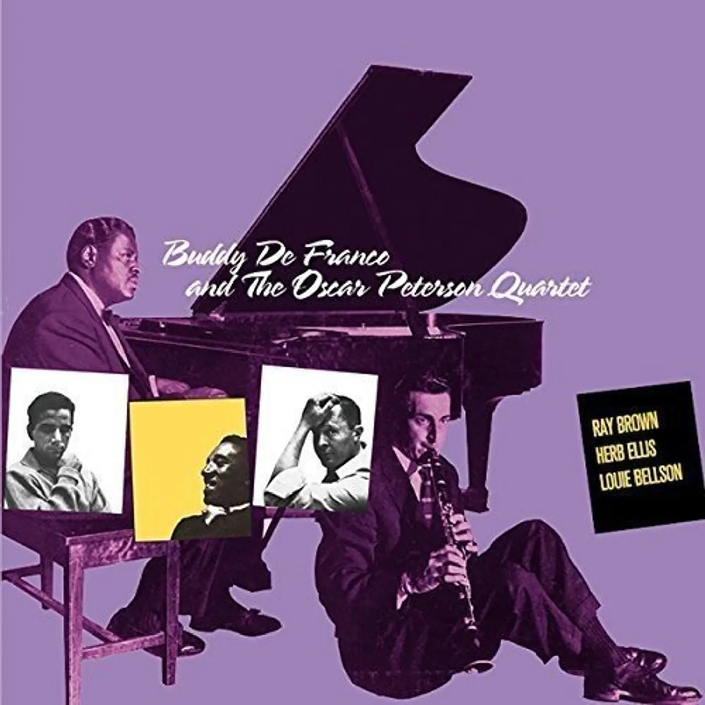 Buddy Defranco and the Oscar Peterson Quartet BUDDY DE FRANCO & THE OSCAR PETERSON QUARTET Vinyl Record - 180 Gram Pressing