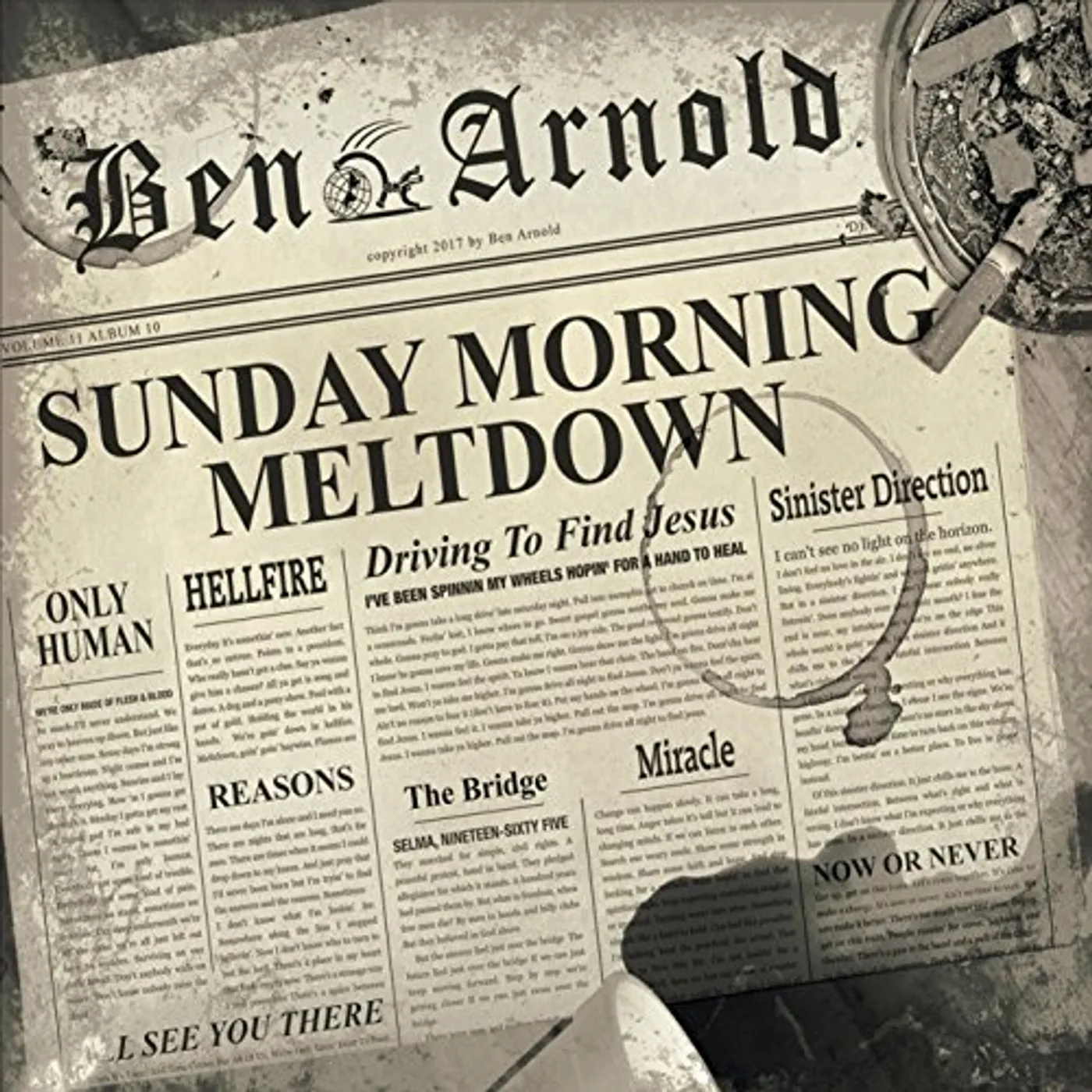 Ben Arnold SUNDAY MORNING MELTDOWN CD
