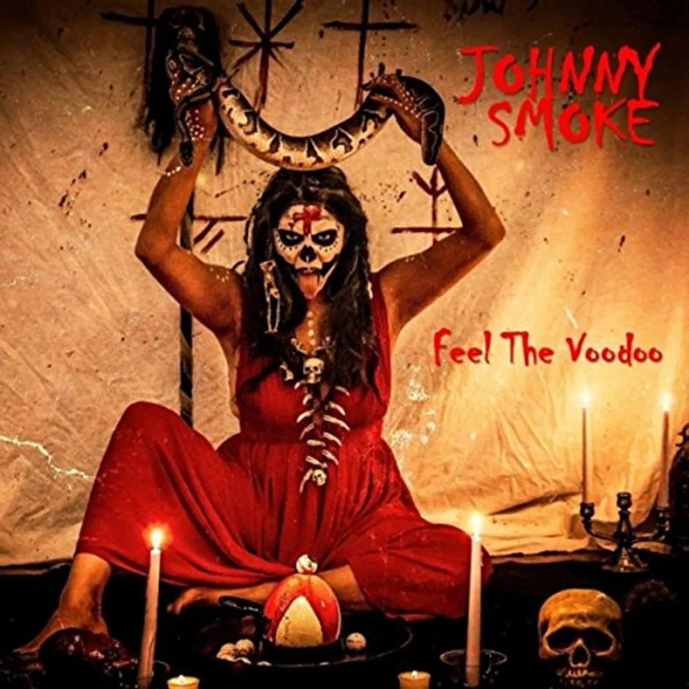Johnny Smoke FEEL THE VOODOO CD