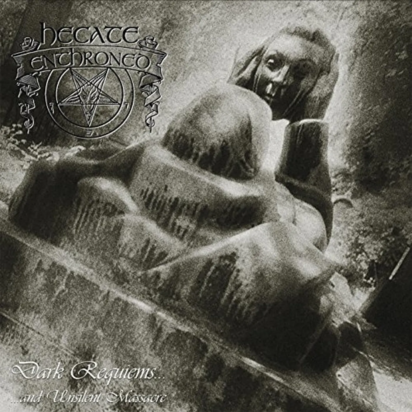 Hecate Enthroned DARK REQUIEMS & UNSILENT MASSACRE Vinyl Record