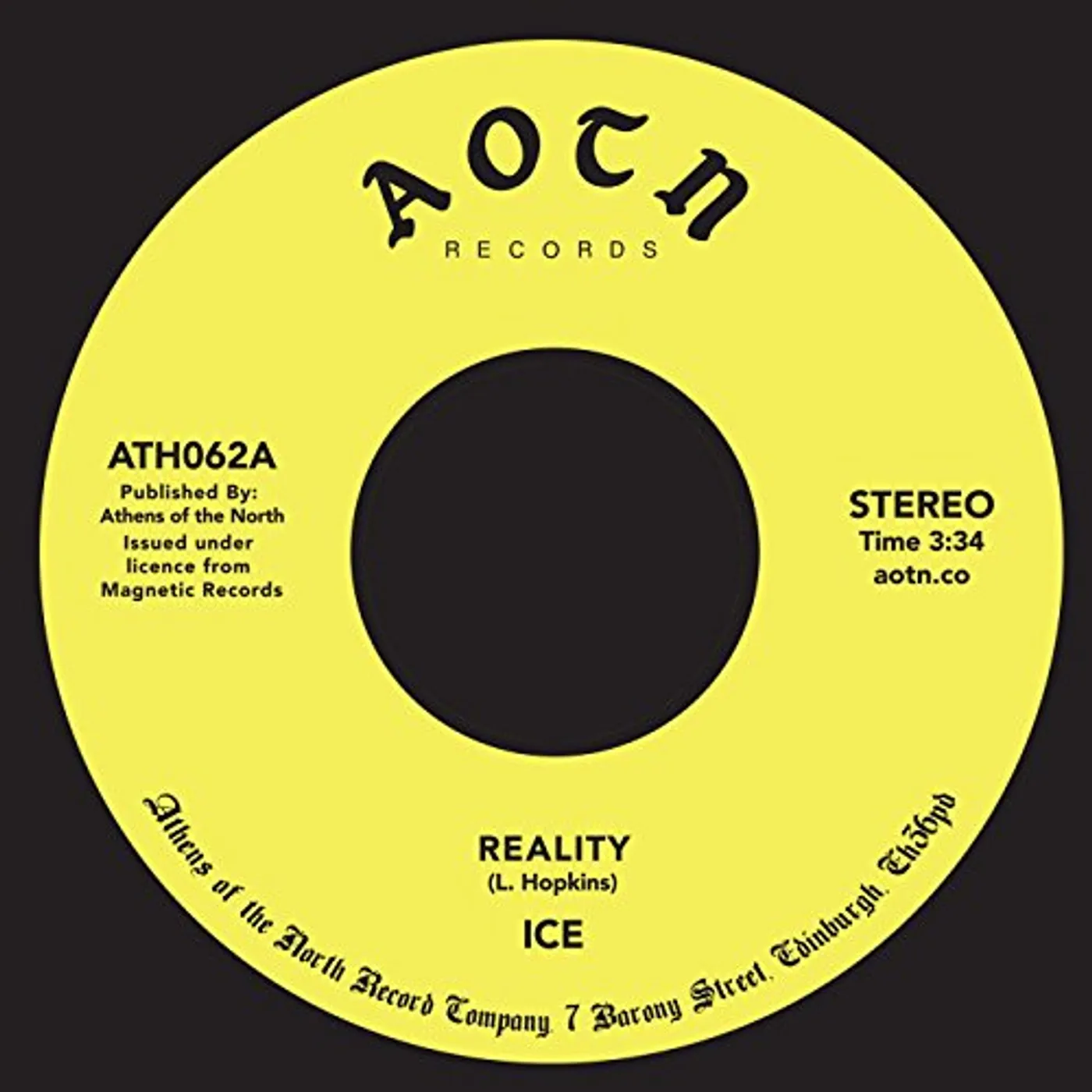 Ice REALITY Vinyl Record