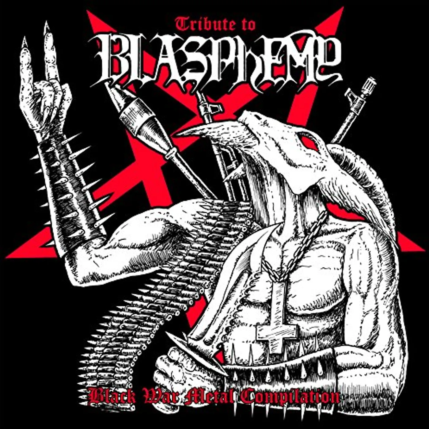 TRIBUTE TO BLASPHEMY / VARIOUS Vinyl Record