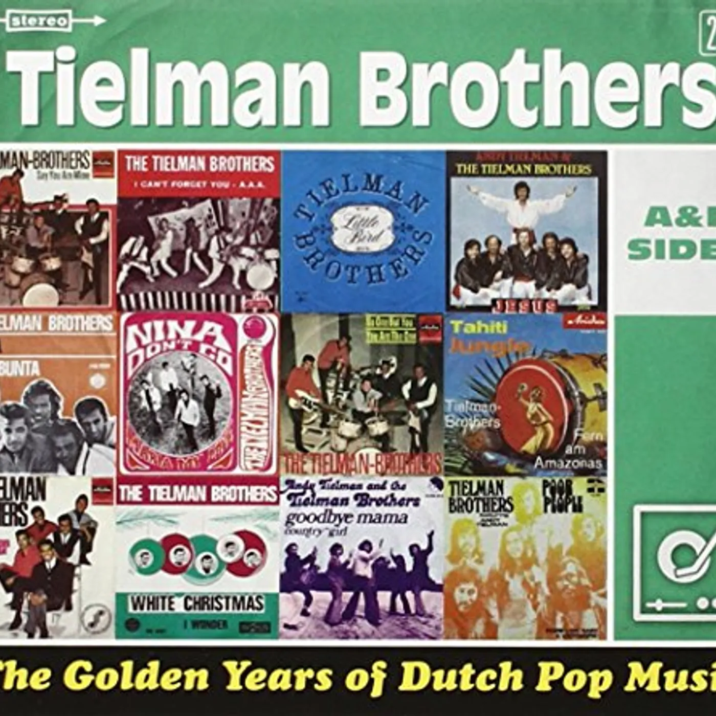 The Tielman Brothers GOLDEN YEARS OF DUTCH POP MUSIC CD