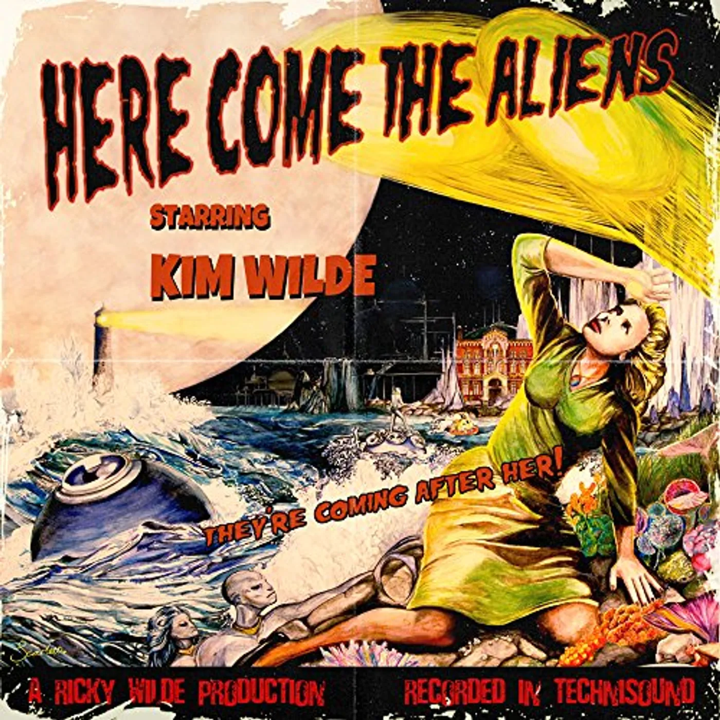 Kim Wilde Here Come the Aliens Vinyl Record