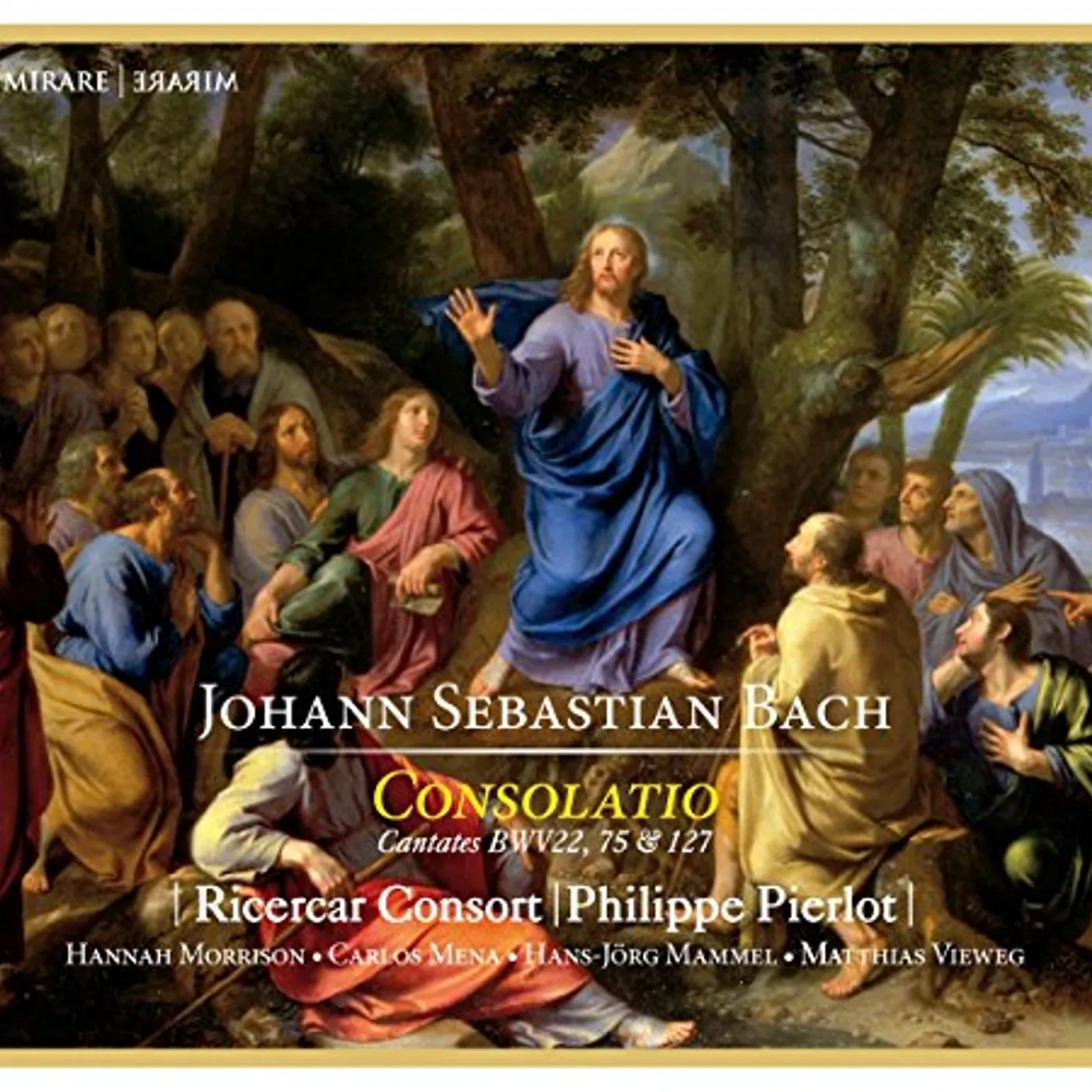 Ricercar Consort BACH: CONSOLATIO CD