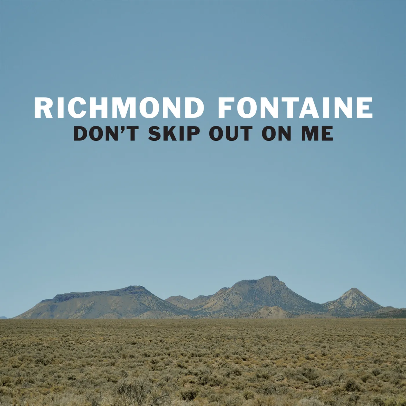 Richmond Fontaine Don't Skip out on Me Vinyl Record