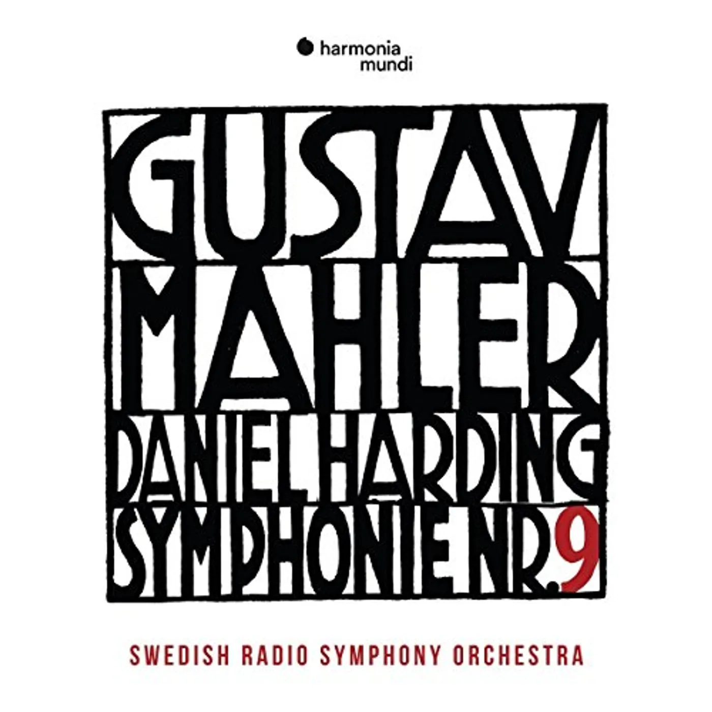 Daniel Harding MAHLER: SYMPHONY NO.9 CD