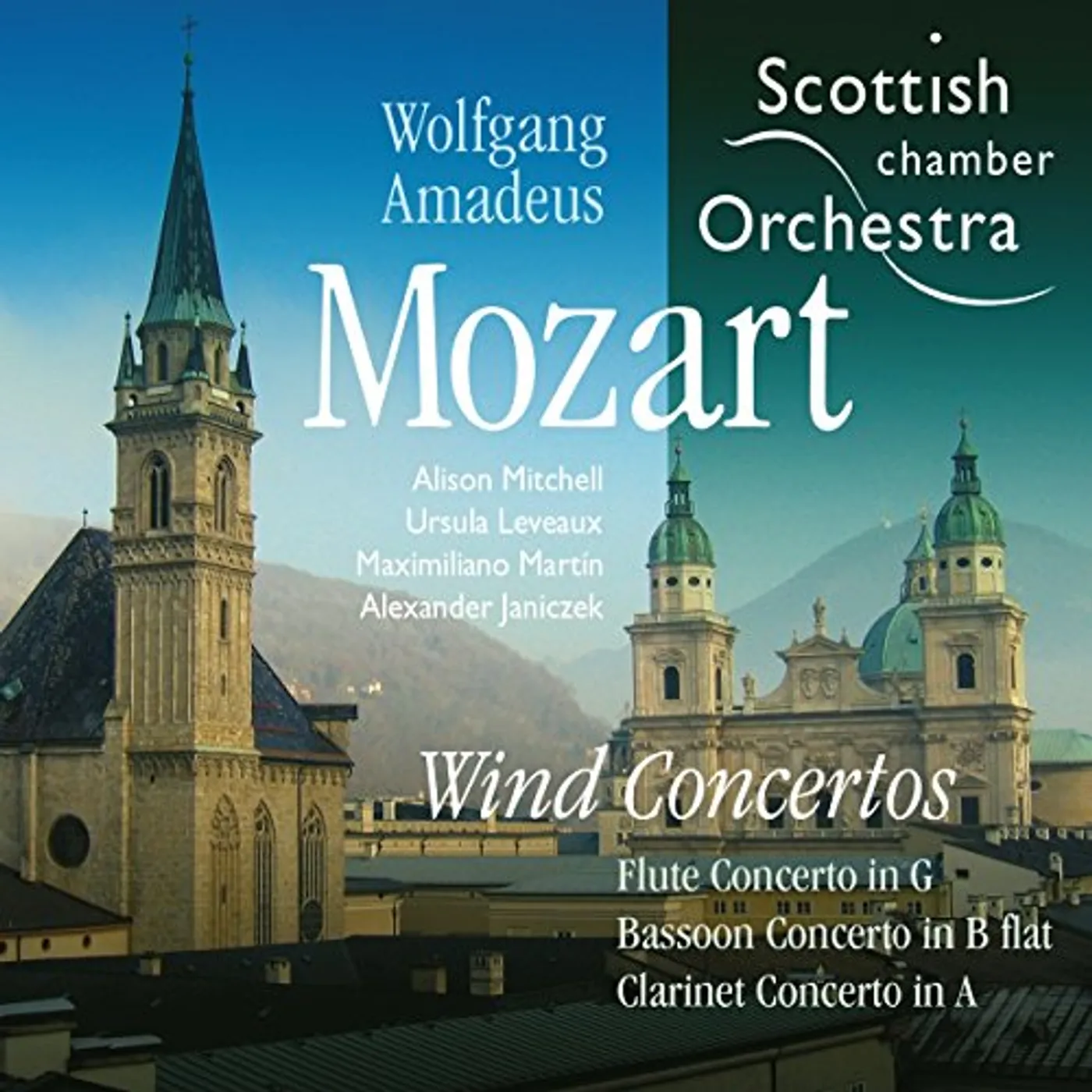 Wolfgang Amadeus Mozart WIND CONCERTOS CD