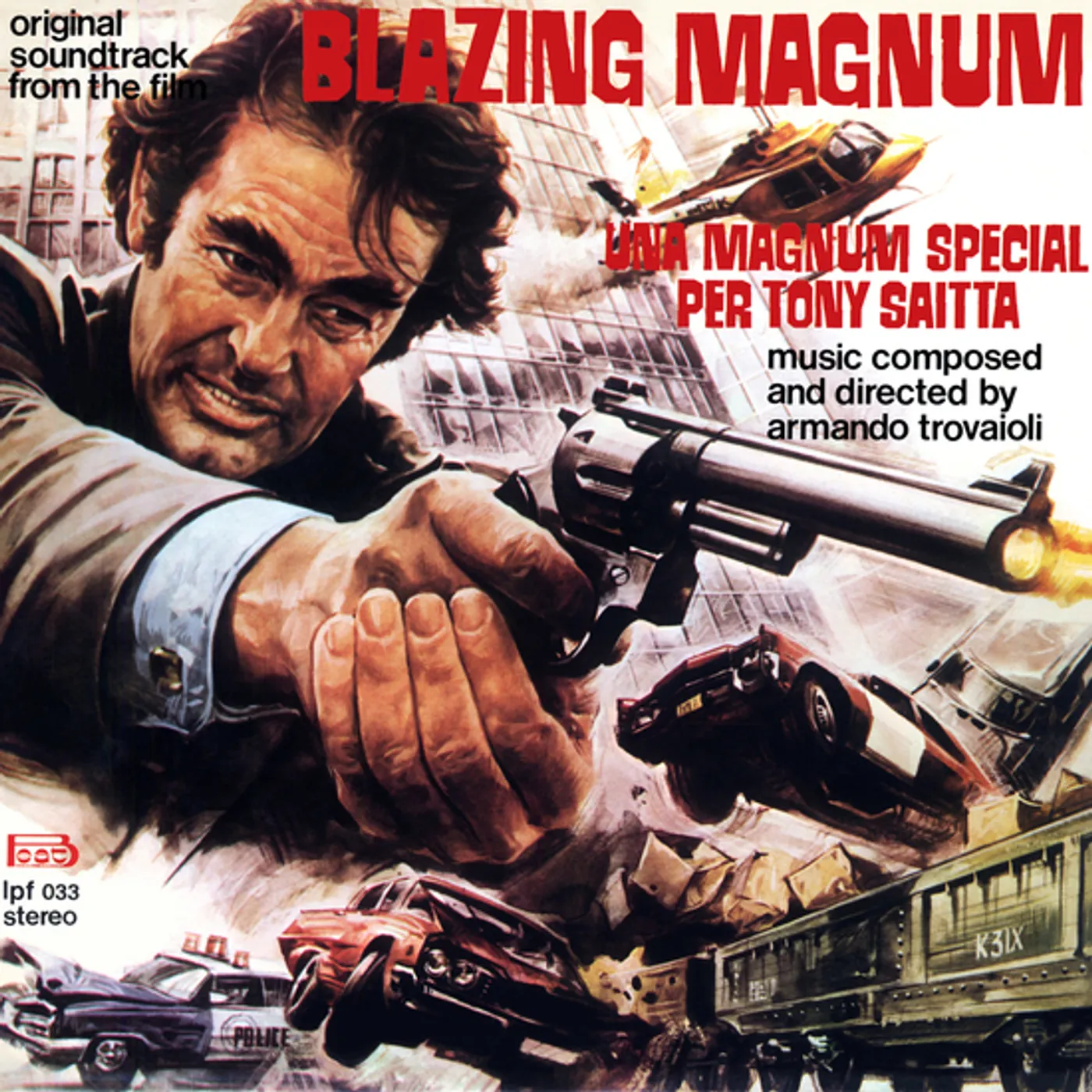 Armando Trovajoli BLAZING MAGNUM: STRANGE SHADOWS IN AN EMPTY ROOM Vinyl Record