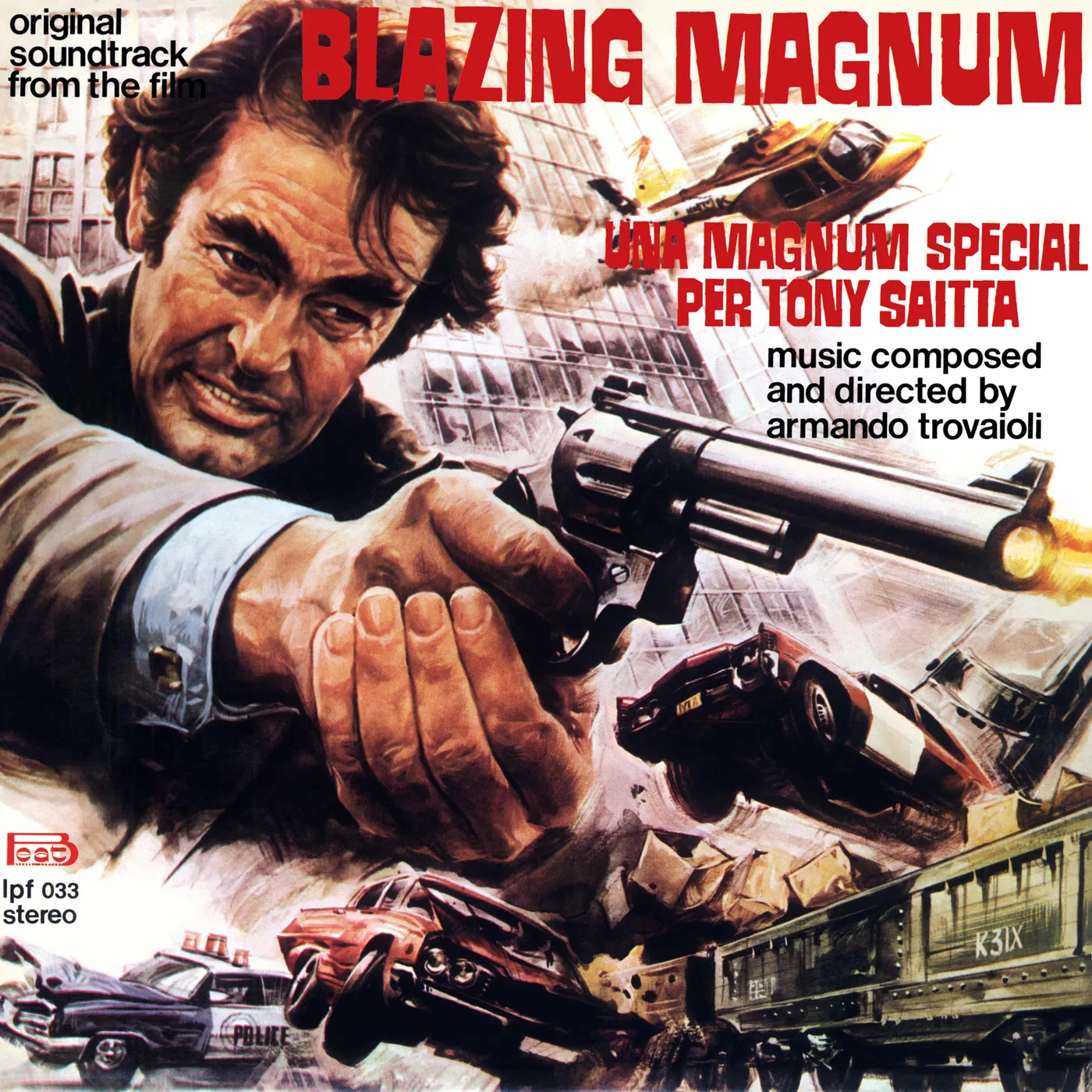 Armando Trovajoli BLAZING MAGNUM: STRANGE SHADOWS IN AN EMPTY ROOM Vinyl Record