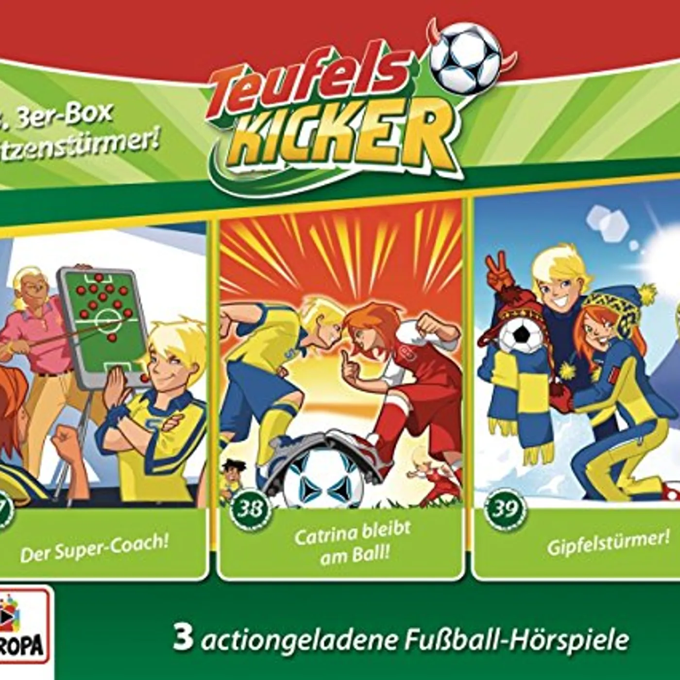 Teufelskicker 13/3ER BOX (FOLGEN 37 38 39) CD