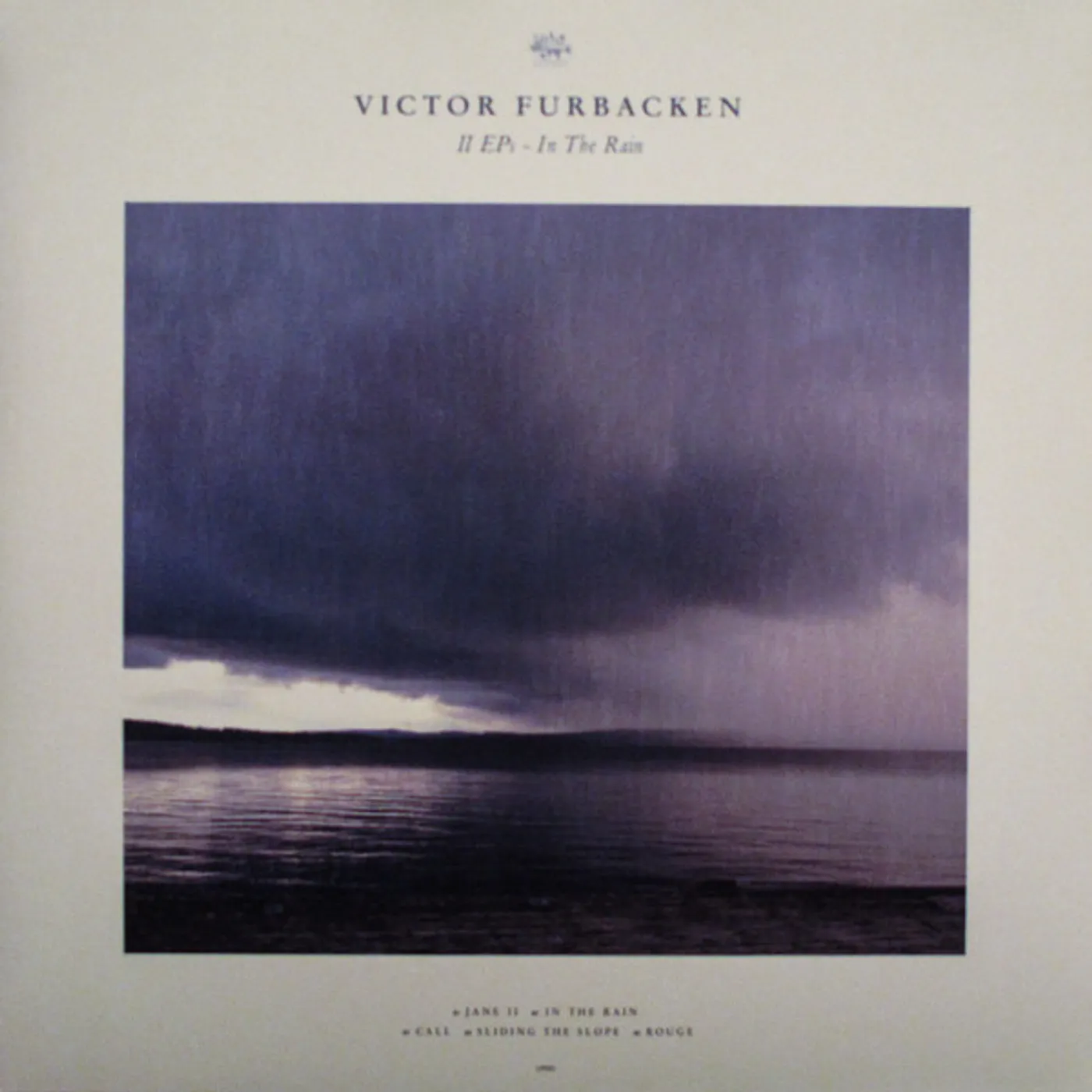 Victor Furbacken RIVER / IN THE RAIN Vinyl Record
