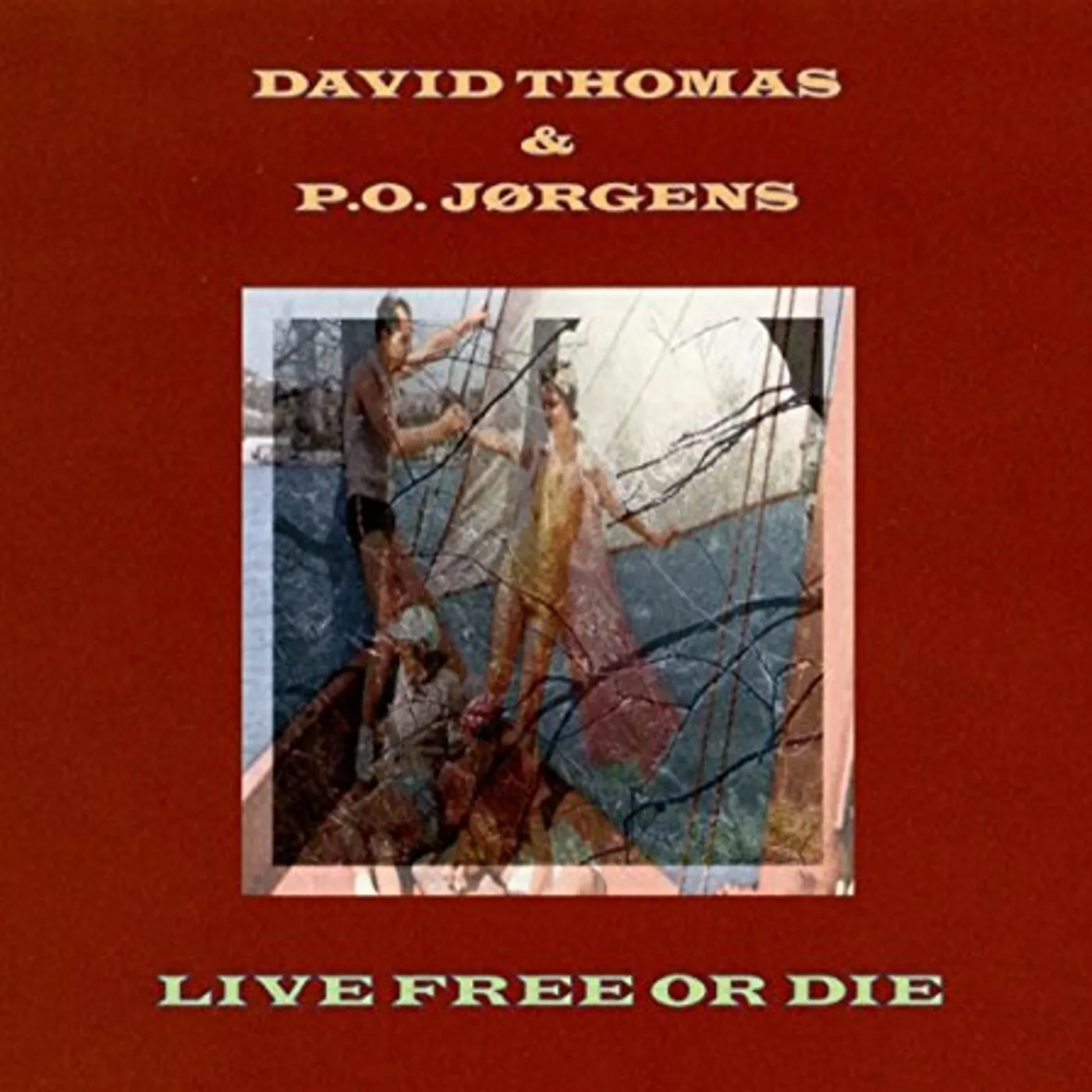 David Thomas / P.O. Jorgens Live Free Or Die Vinyl Record