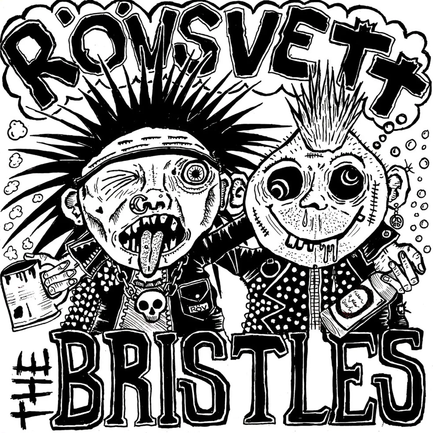 BRISTLES / ROVSVETT Vinyl Record
