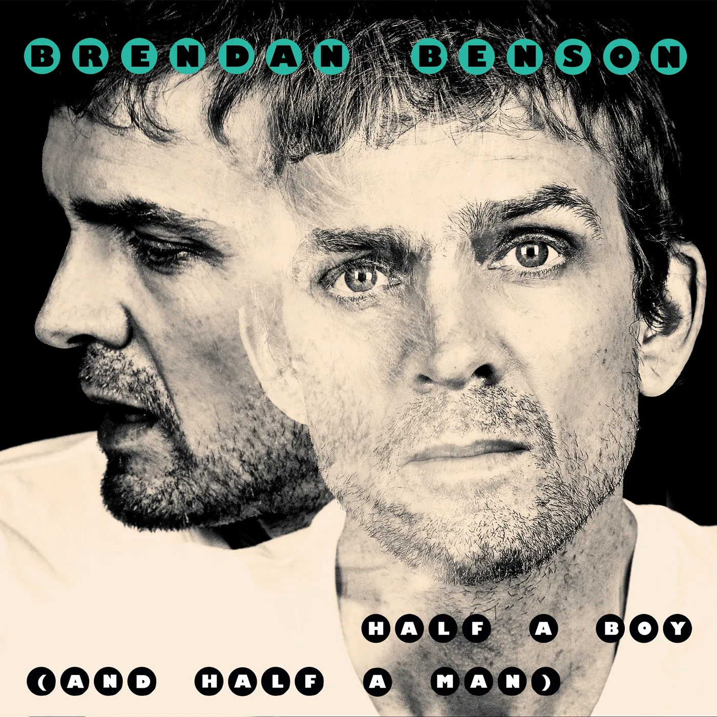 Brandon Benson HALF A BOY (AND HALF A MAN) / BIG KID FACE Vinyl Record