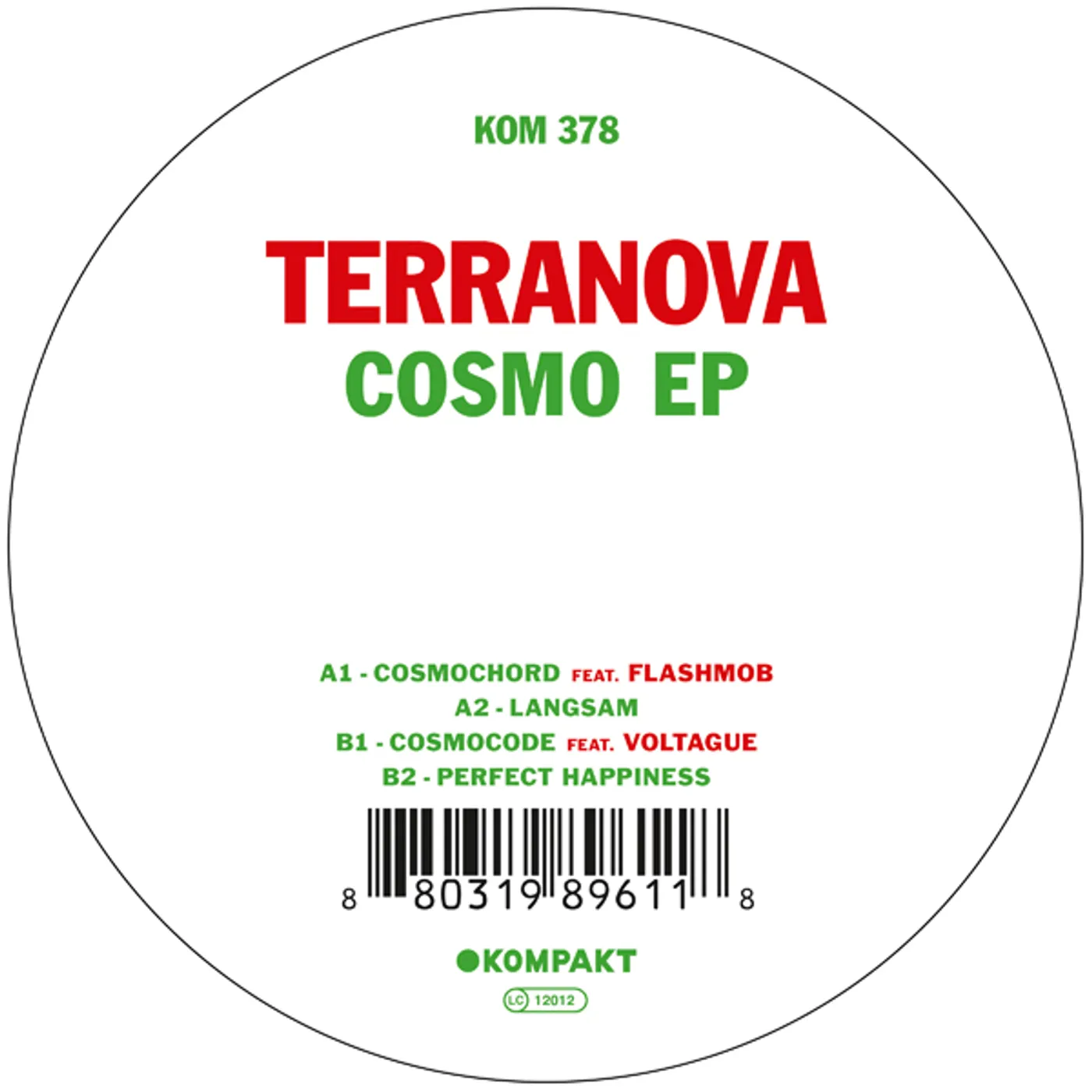 Terranova COSMO Vinyl Record
