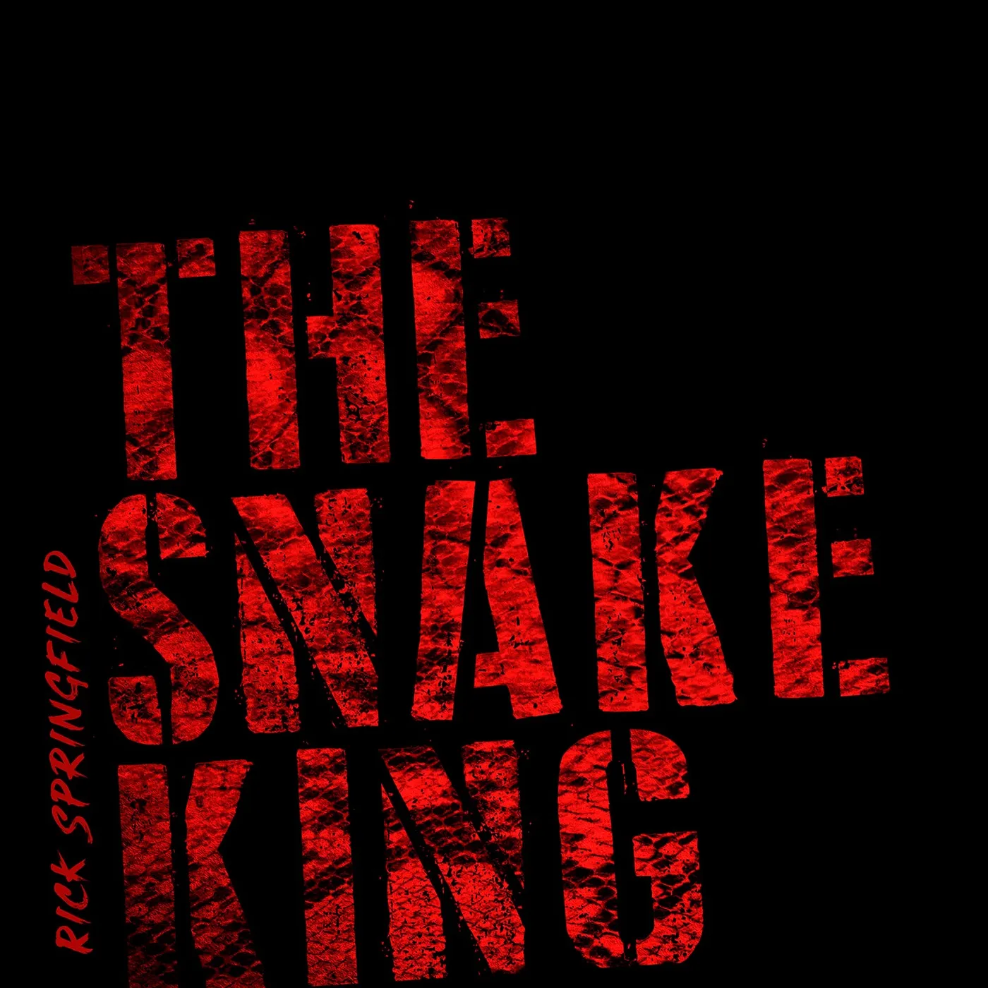 Rick Springfield THE SNAKE KING (BLUE VINYL) Vinyl Record