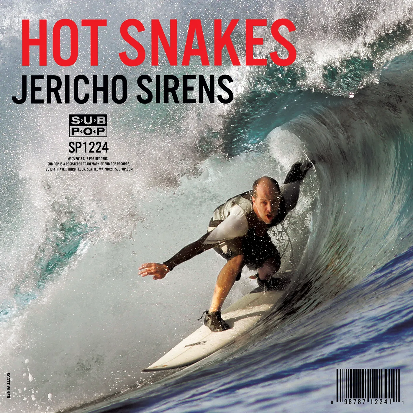 Hot Snakes Jericho Sirens Vinyl Record