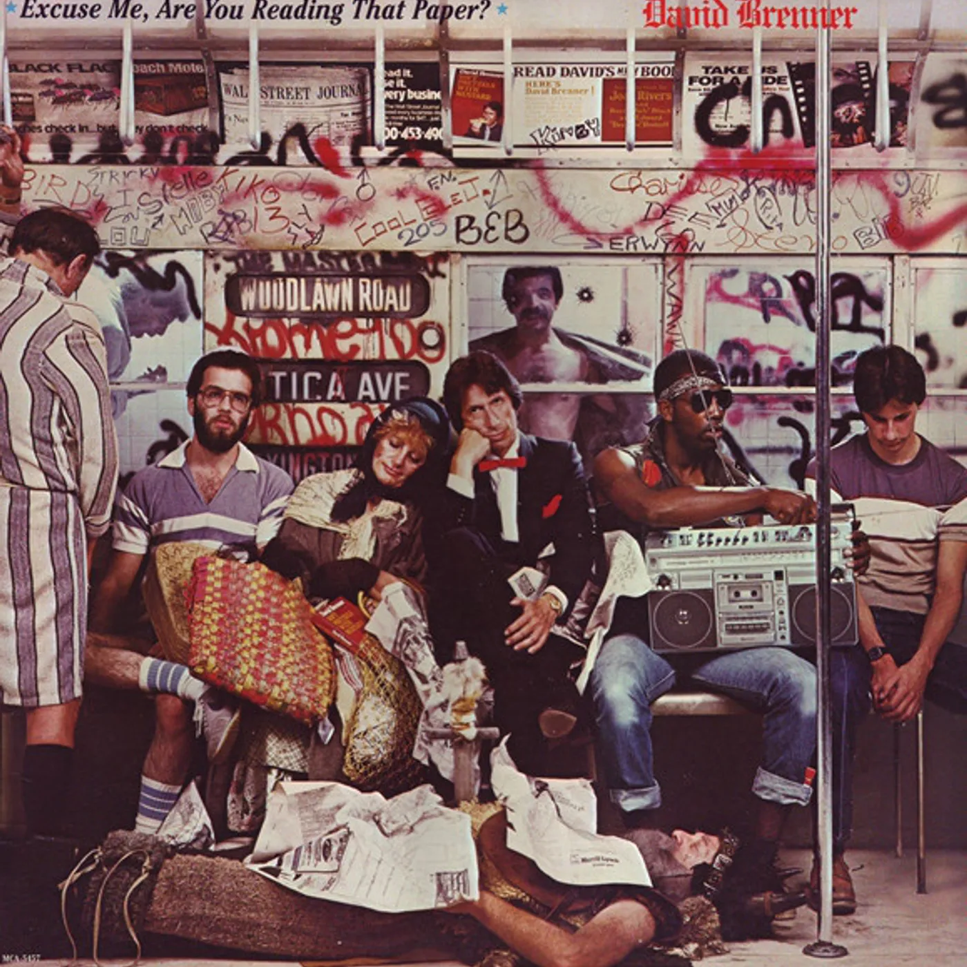David Brenner EXCUSE ME ARE YOU READING THAT PAPER Vinyl Record