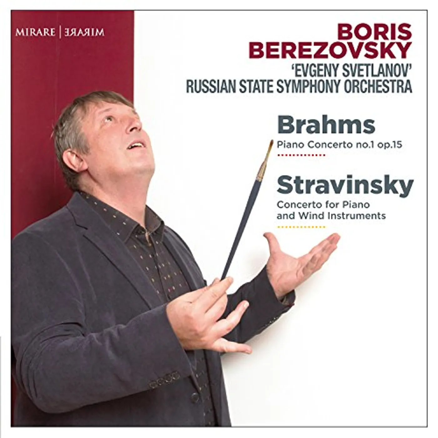 Boris Berezovsky BRAHMS & STRAVINSKY: PIANO CONCERTOS CD