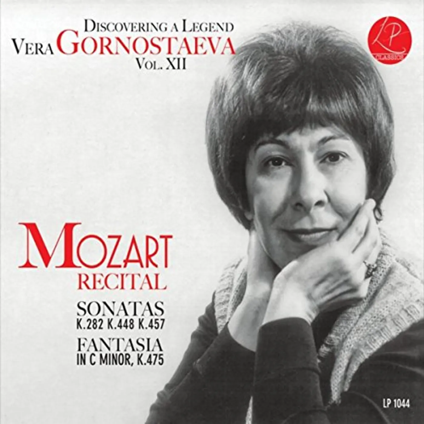 Vera Gornostaeva DISCOVERING A LEGEND XII: MOZART PIANO RECITAL CD