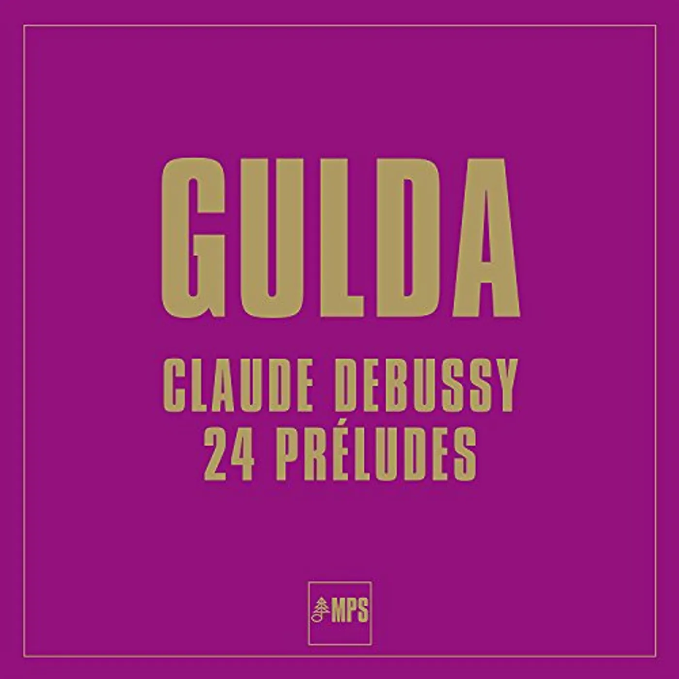 Debussy / Gulda 24 PRELUDES Vinyl Record