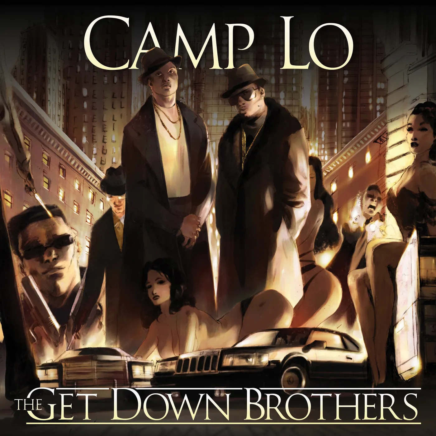 Camp Lo GET DOWN BROTHERS + ON THE WAY UPTOWN Vinyl Record