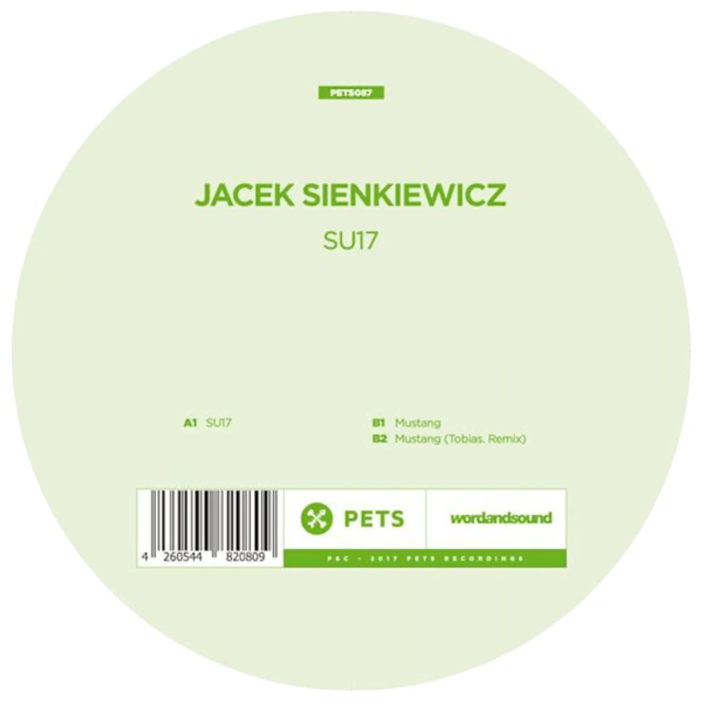 Jacek Sienkiewicz SU17 Vinyl Record