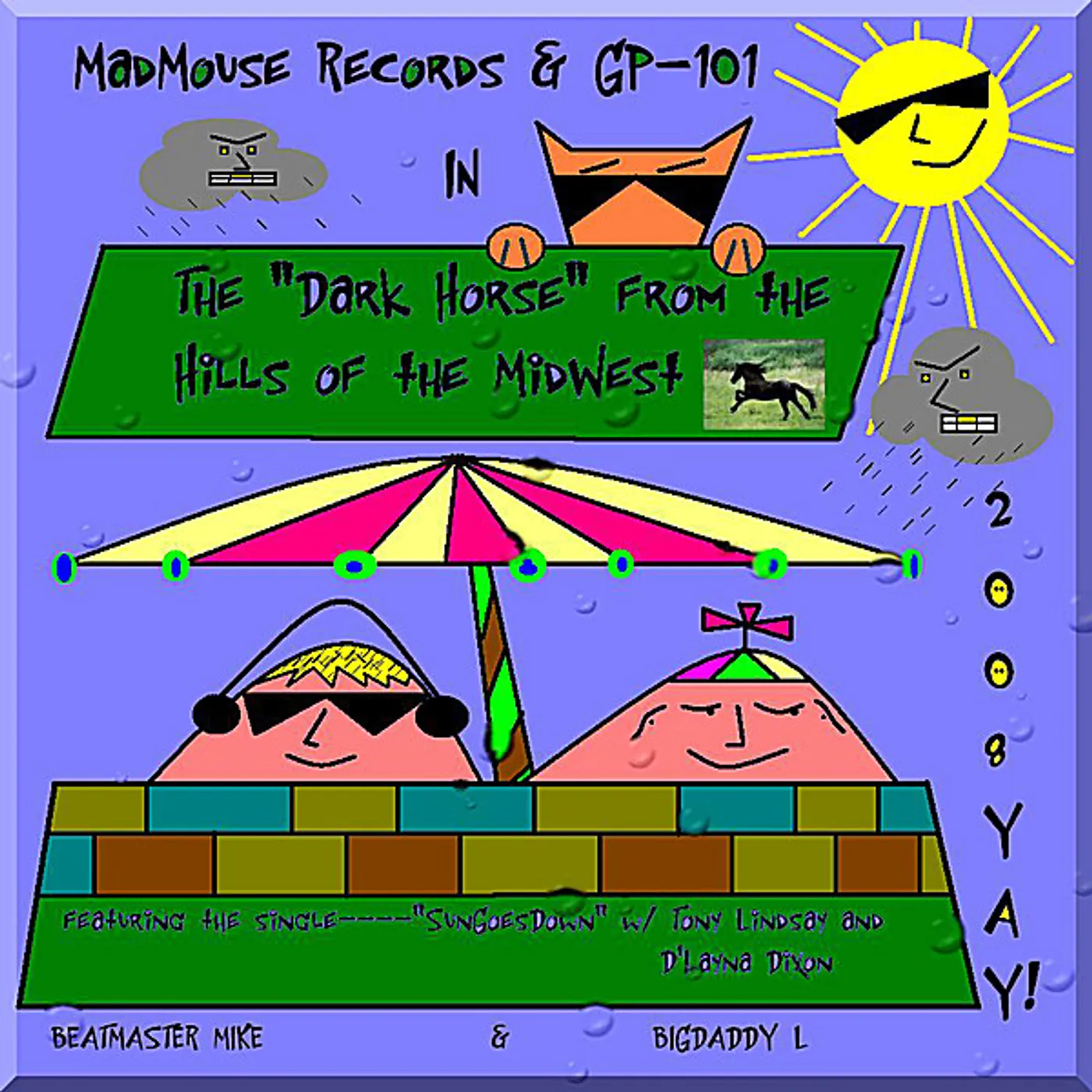 GP-101 DARK HORSE' FROM THE HILLS OF THE MIDWEST CD