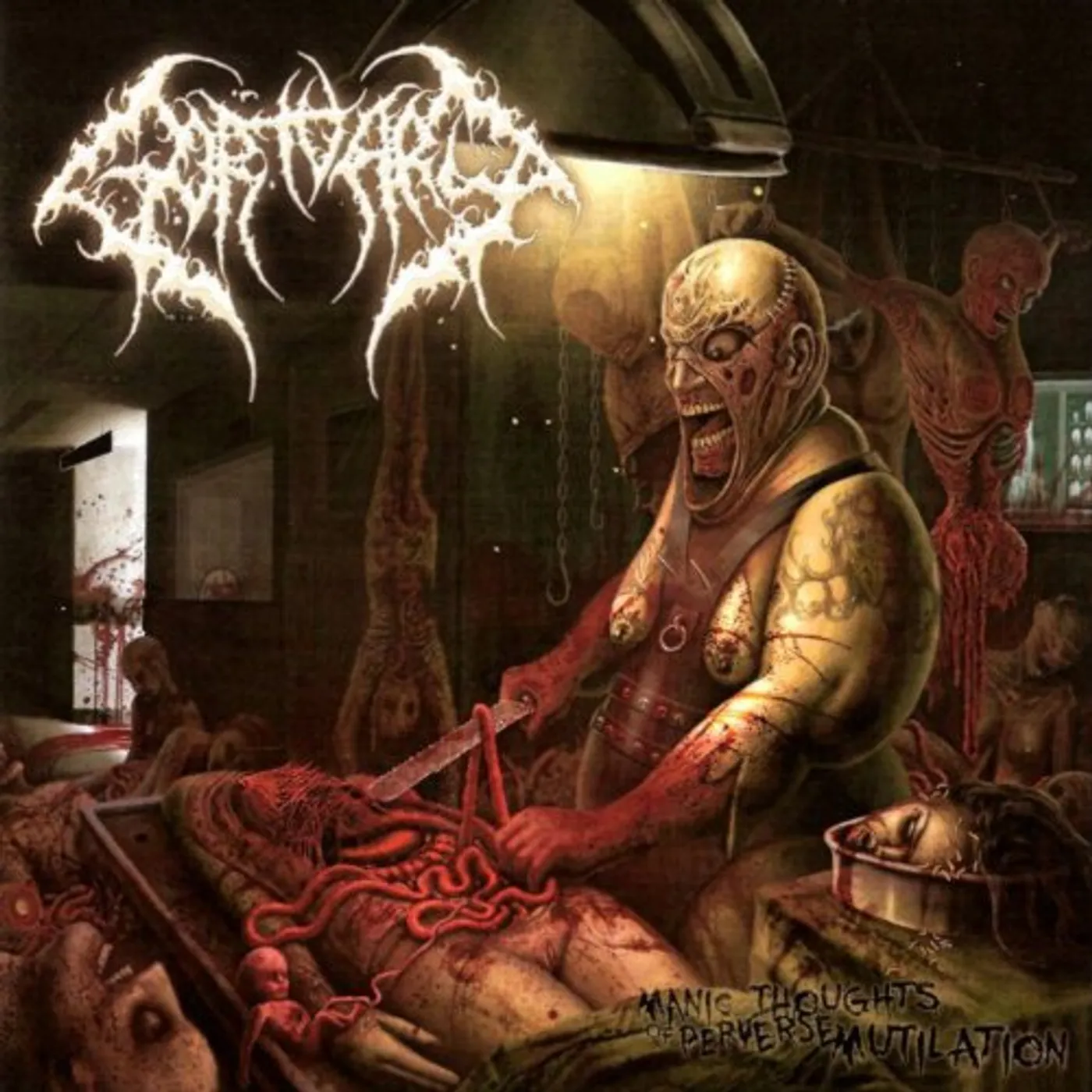 Gortuary MANIC THOUGHTS OF PERVERSE MUTILATION CD