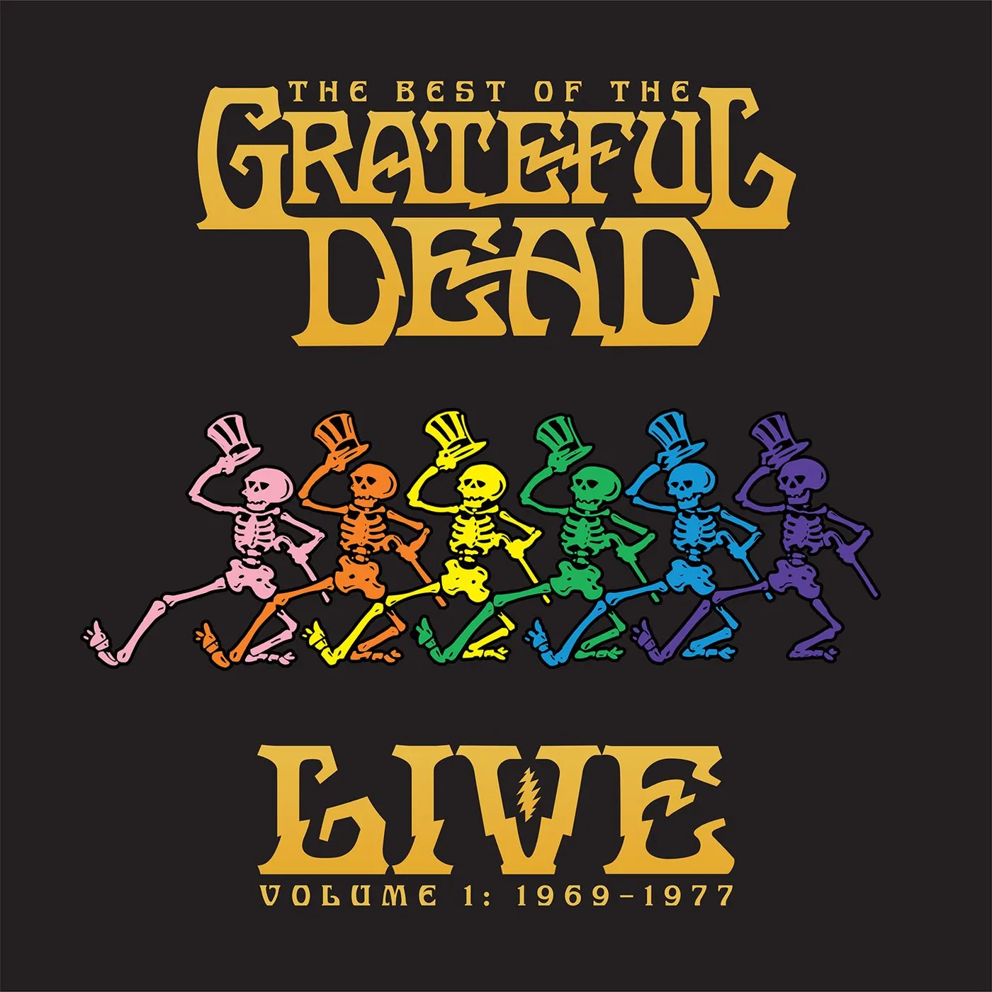 BEST OF THE GRATEFUL DEAD LIVE: 1969-1977 - VOL 1 Vinyl Record
