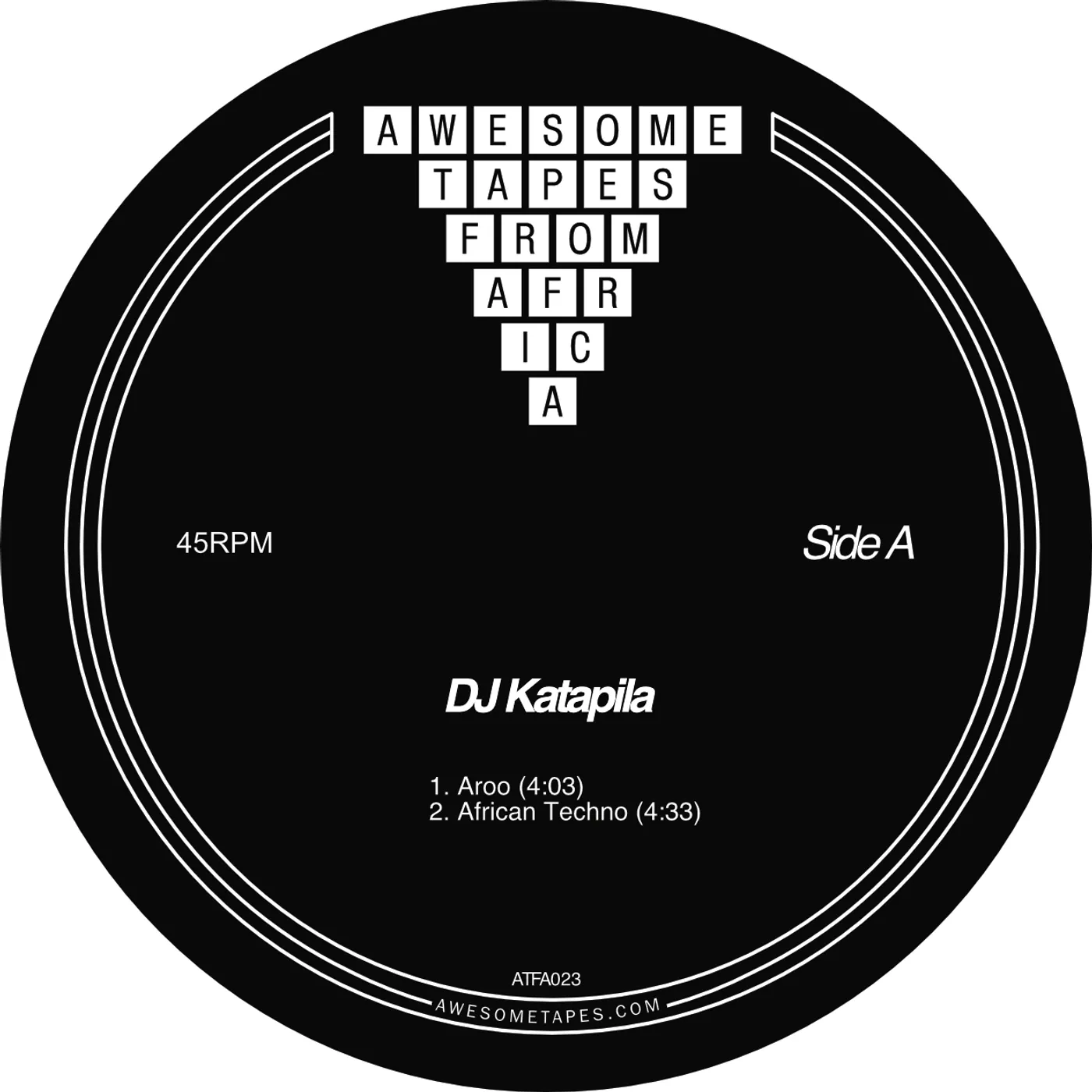 DJ Katapila Aroo Vinyl Record