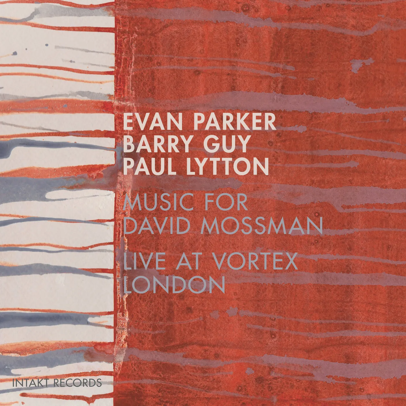 Barry Guy MUSIC FOR DAVID MOSSMAN CD